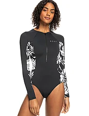 Roxy - ONESIE NEW PANELS DETAIL - swimsuits - anthracite - 1
