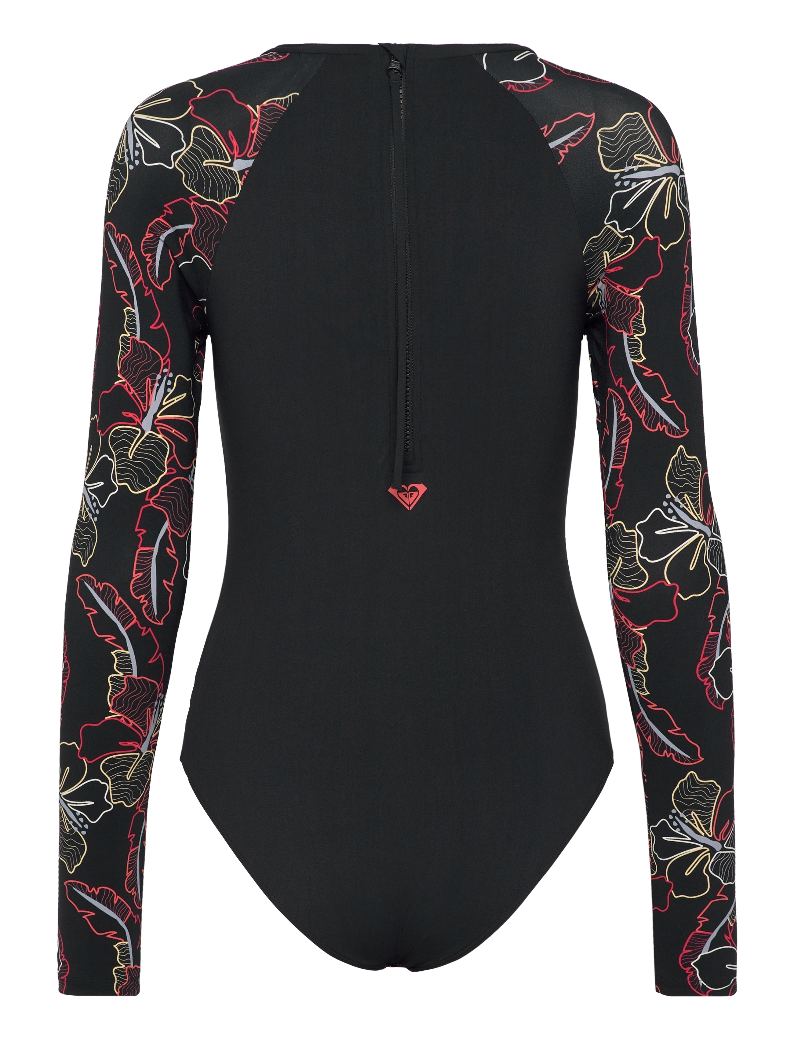 Roxy - ROXY ACTIVE ONESIE PT - badedragter - anthracite athletic hibiscus - 2