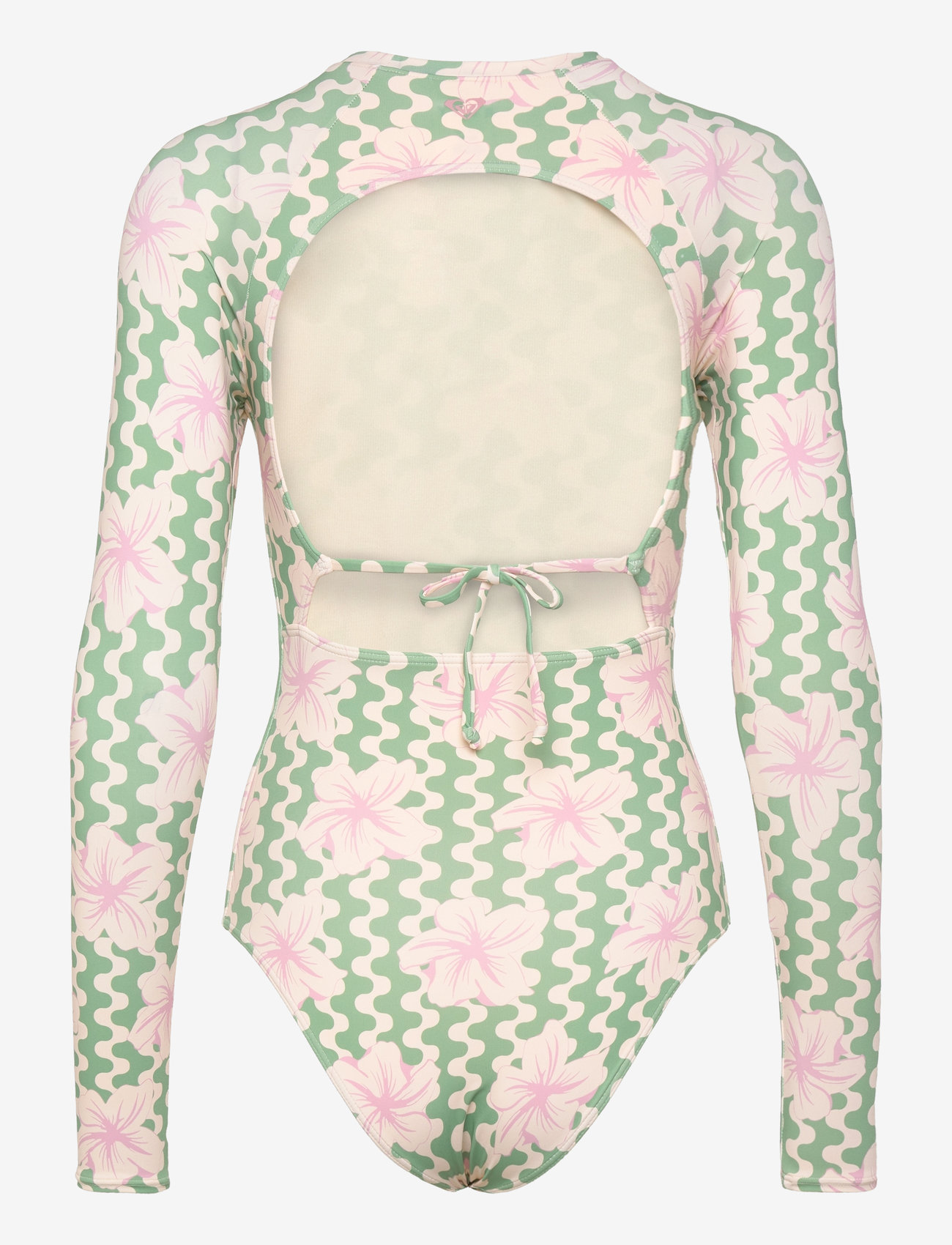 Roxy - HIBISCUS DAZE ONESIE - basil party waves yw - 1