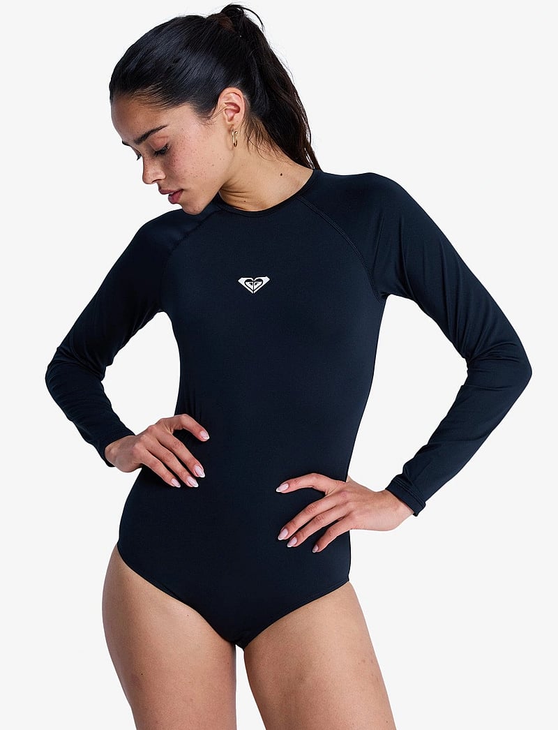 Roxy - ESSENTIALS LS ONESIE BACK ZIP - sport-bademode - anthracite - 0