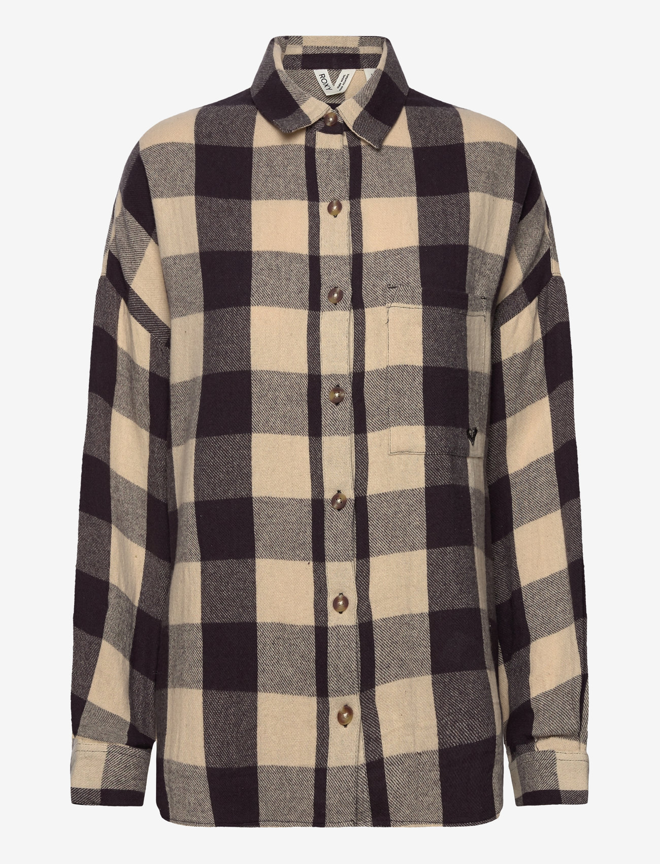Roxy - LETS GET AWAY - hemden - phantom be bold plaid - 0