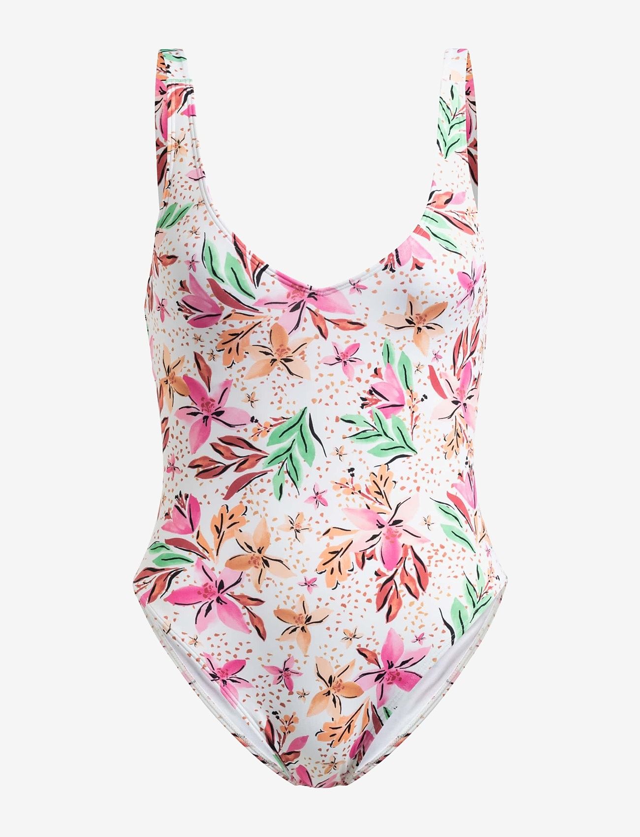 Roxy - PT BEACH CLASSICS ONE PIECE - badedragter - white happy tropical swim - 0