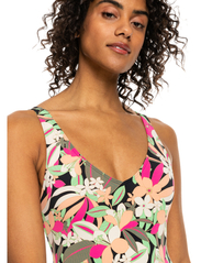 Roxy - PT BEACH CLASSICS ONE PIECE - plus size - anthracite palm song s - 6