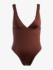 Roxy - SILKY ISLAND ONE PIECE - swimsuits - root beer - 0