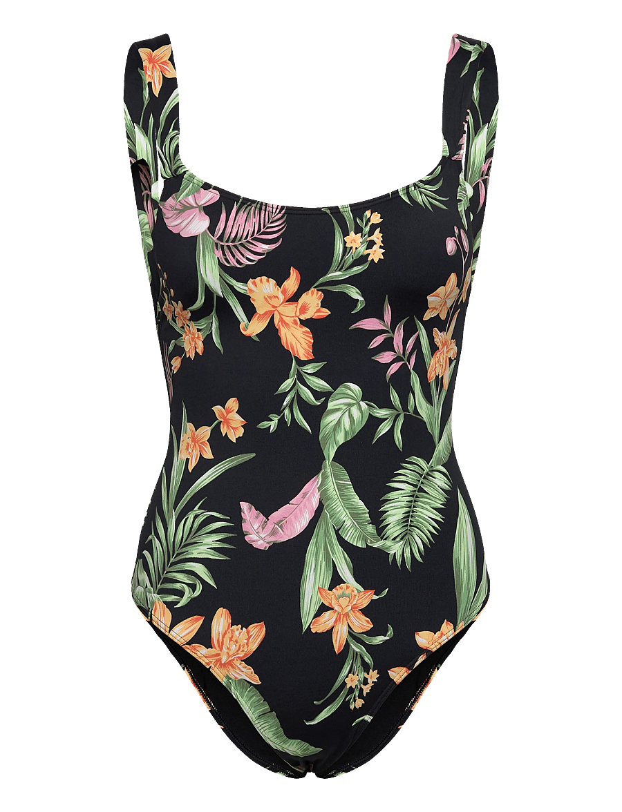 Roxy - PT BEACH CLASSICS ONE PIECE - sports swimwear - anthracite island escape - 1