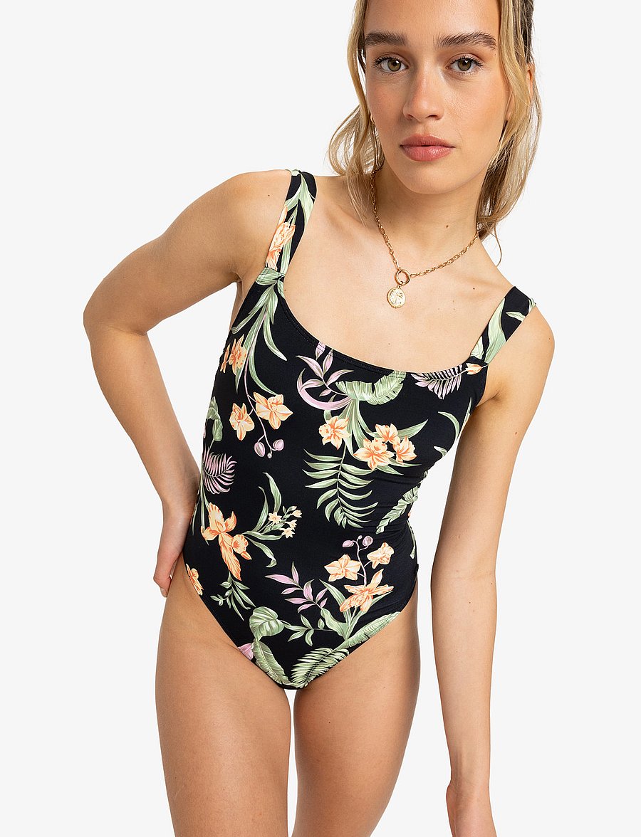 Roxy - PT BEACH CLASSICS ONE PIECE - sports swimwear - anthracite island escape - 0