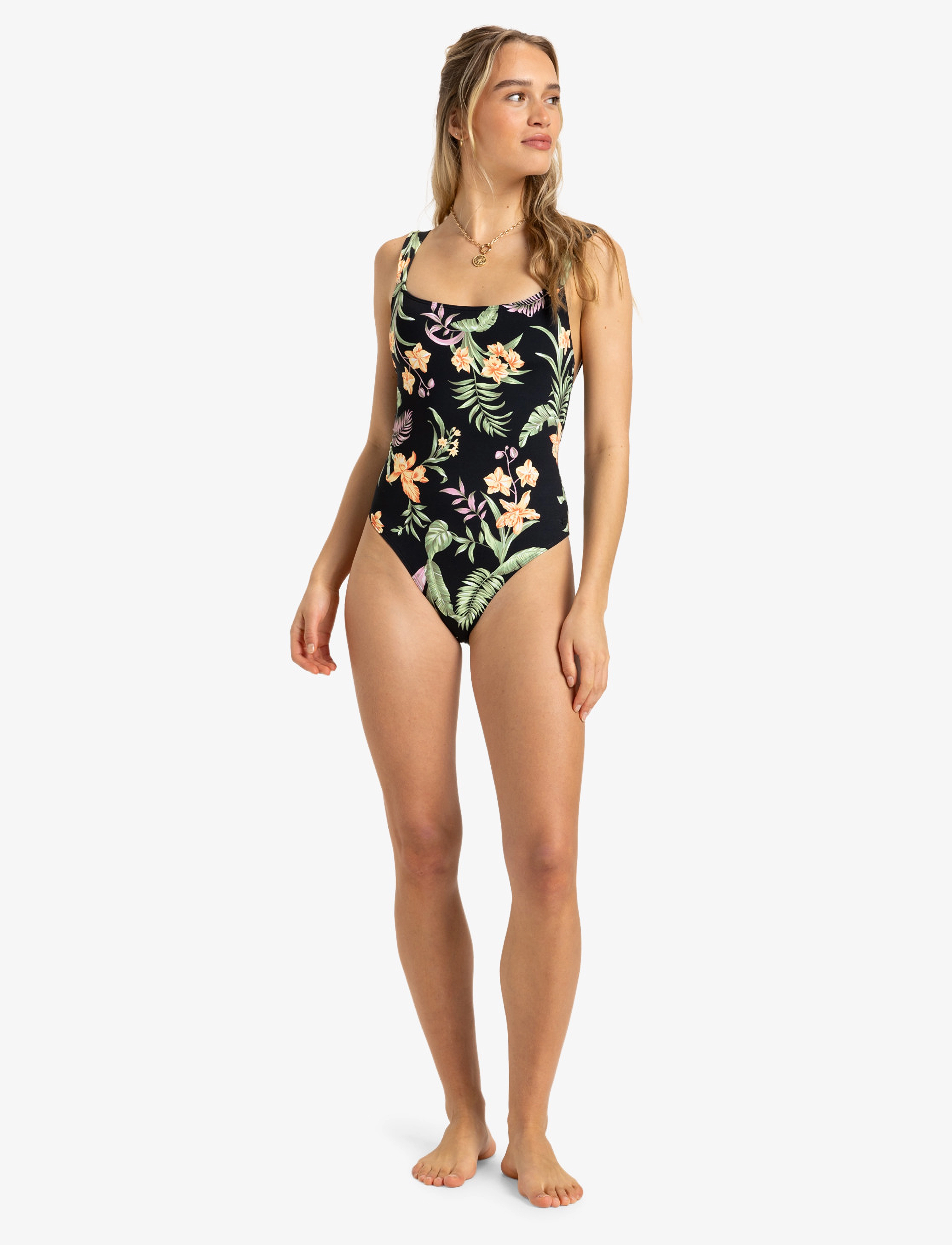 Roxy - PT BEACH CLASSICS ONE PIECE - maillots 1 pièce - anthracite island escape - 4