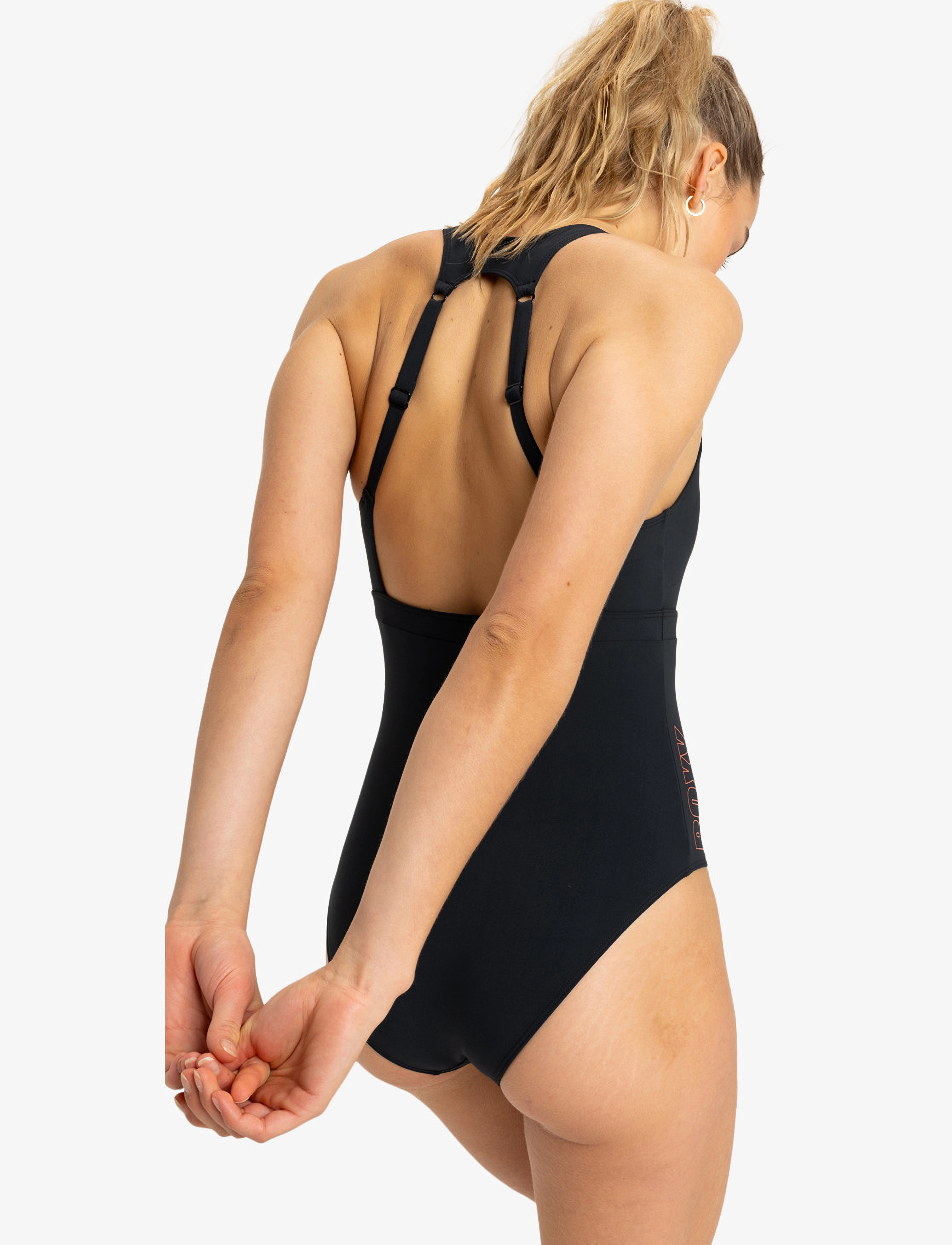 Roxy - ROXY ACTIVE HIGH PERF ONEPIECE - anthracite - 3