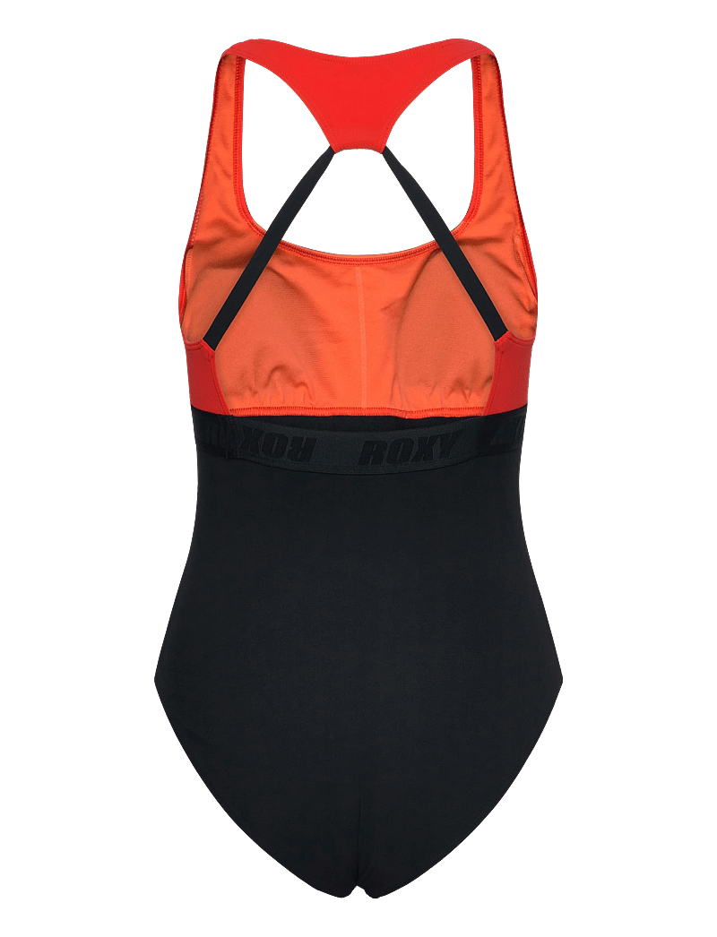 Roxy - ROXY ACTIVE COLORBLK ONE PIECE - sportiga badkläder - anthracite - 2