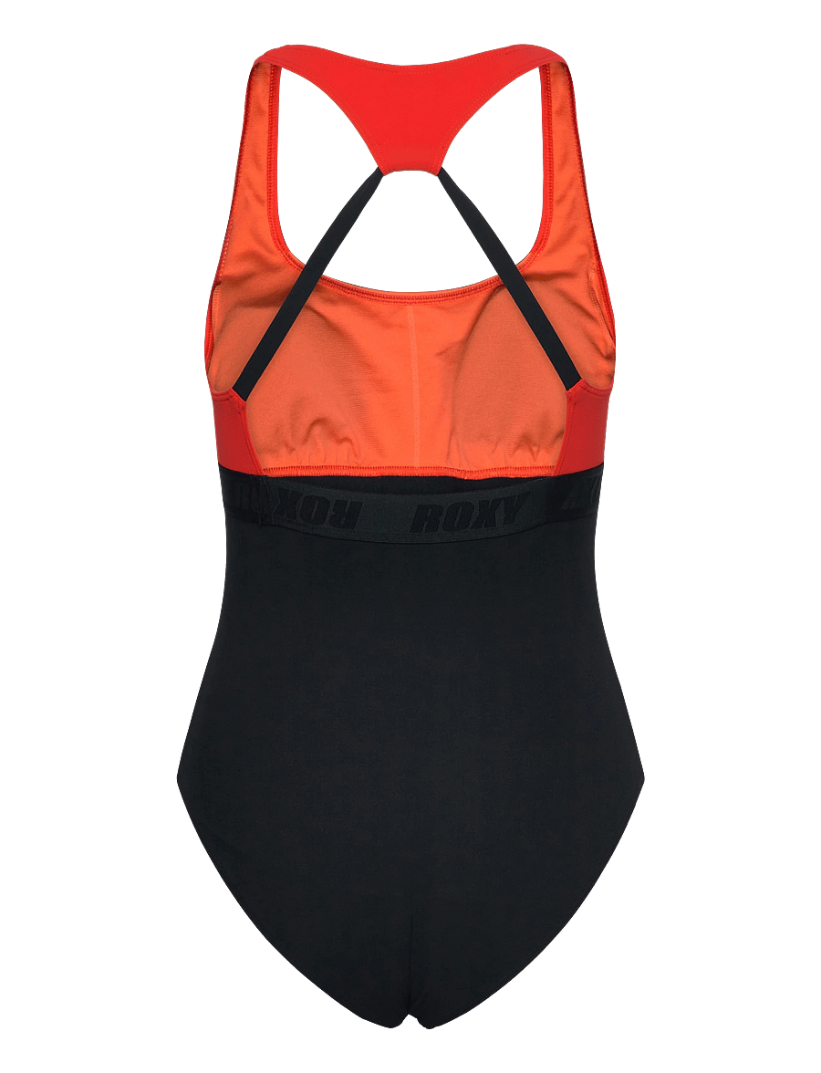 Roxy - ROXY ACTIVE COLORBLK ONE PIECE - spordi ujumisriided - anthracite - 2