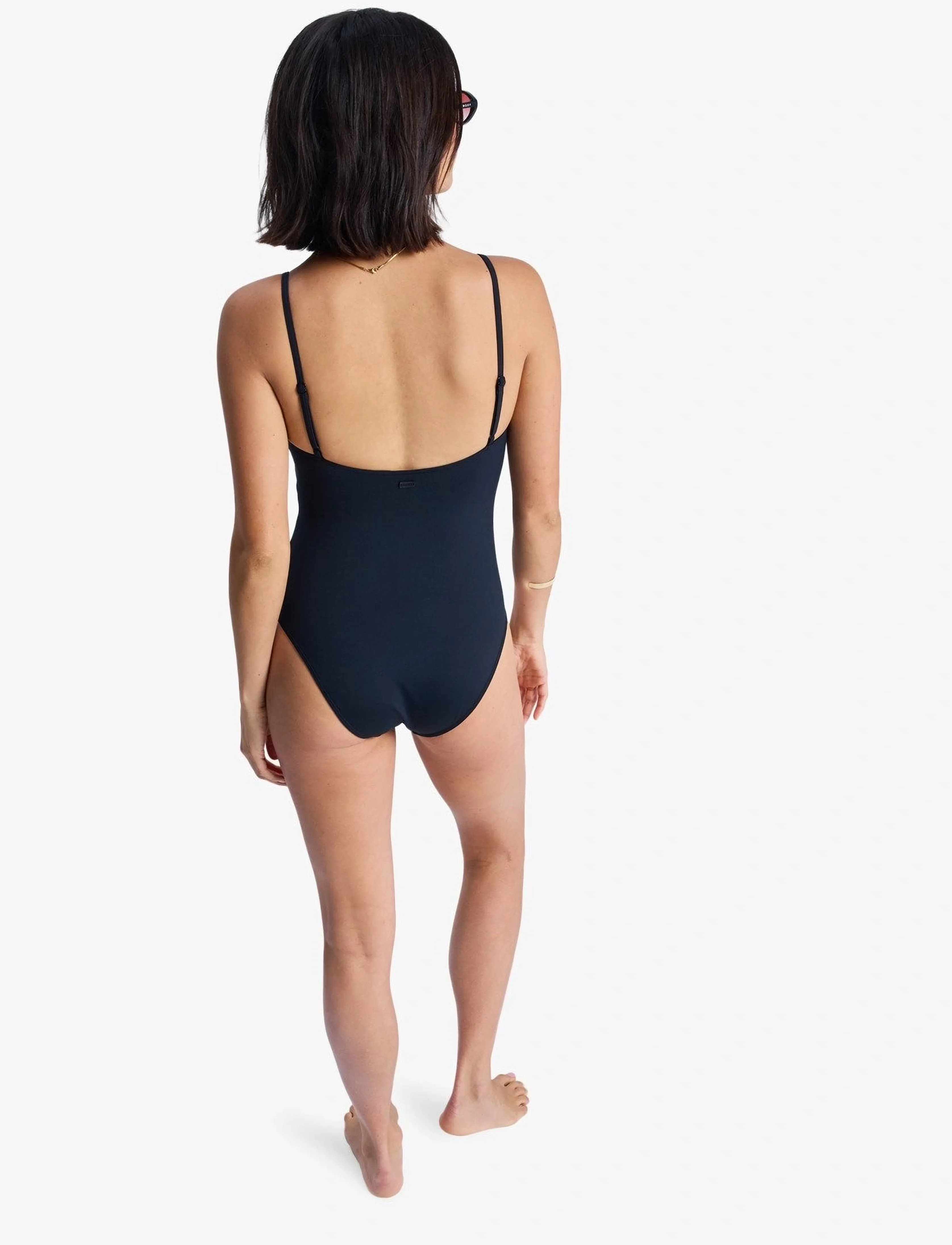 Roxy - BEACH CLASSICS FASHION OP - badeanzüge - anthracite - 3