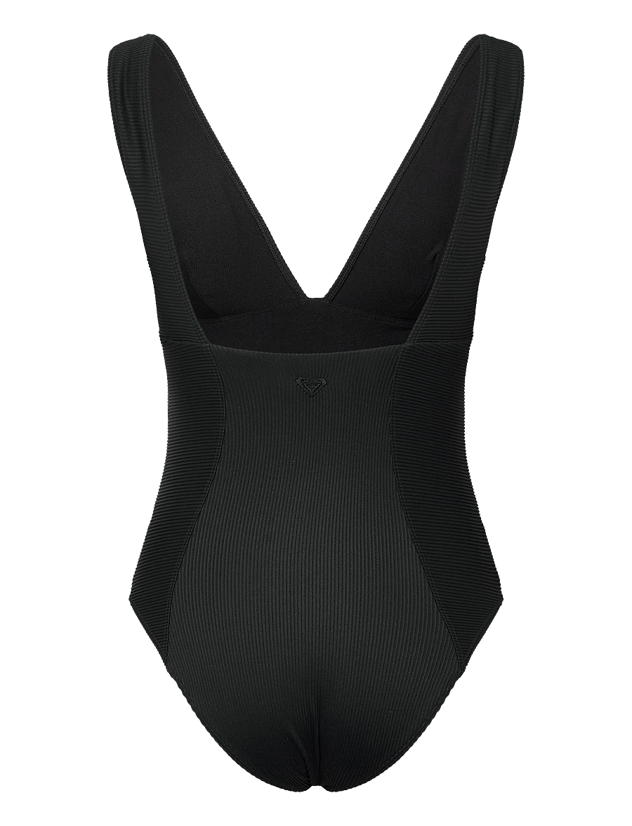 Roxy - ROXY LOVE ELONGATED ONE PIECE - sportsbadetøj - anthracite - 2
