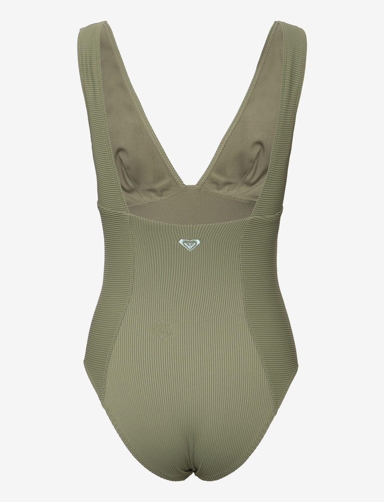 Roxy - ROXY LOVE ELONGATED ONE PIECE - sportsbadetøj - oil green - 2