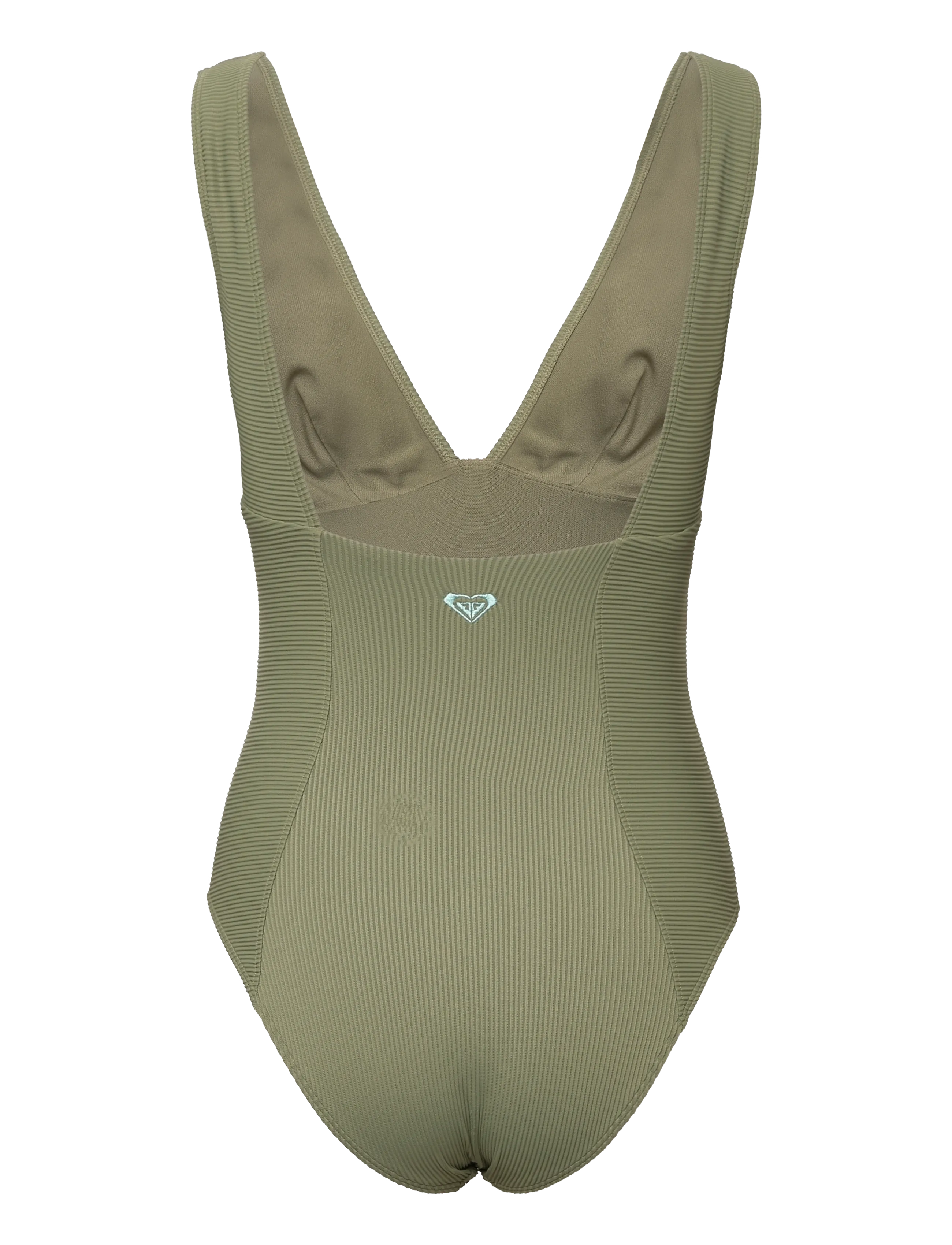 Roxy - ROXY LOVE ELONGATED ONE PIECE - ujumistrikood - oil green - 2