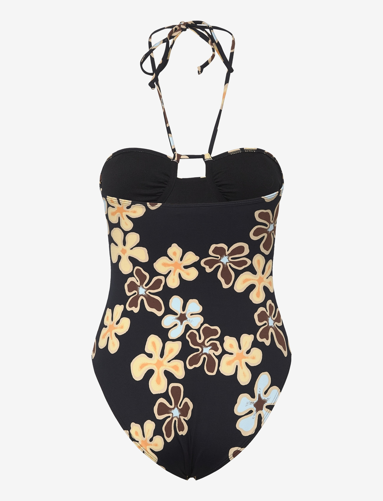 Roxy - NOSTALGIC FEEL HL ONE PIECE - swimwear - anthracite nostalgic feels - 2