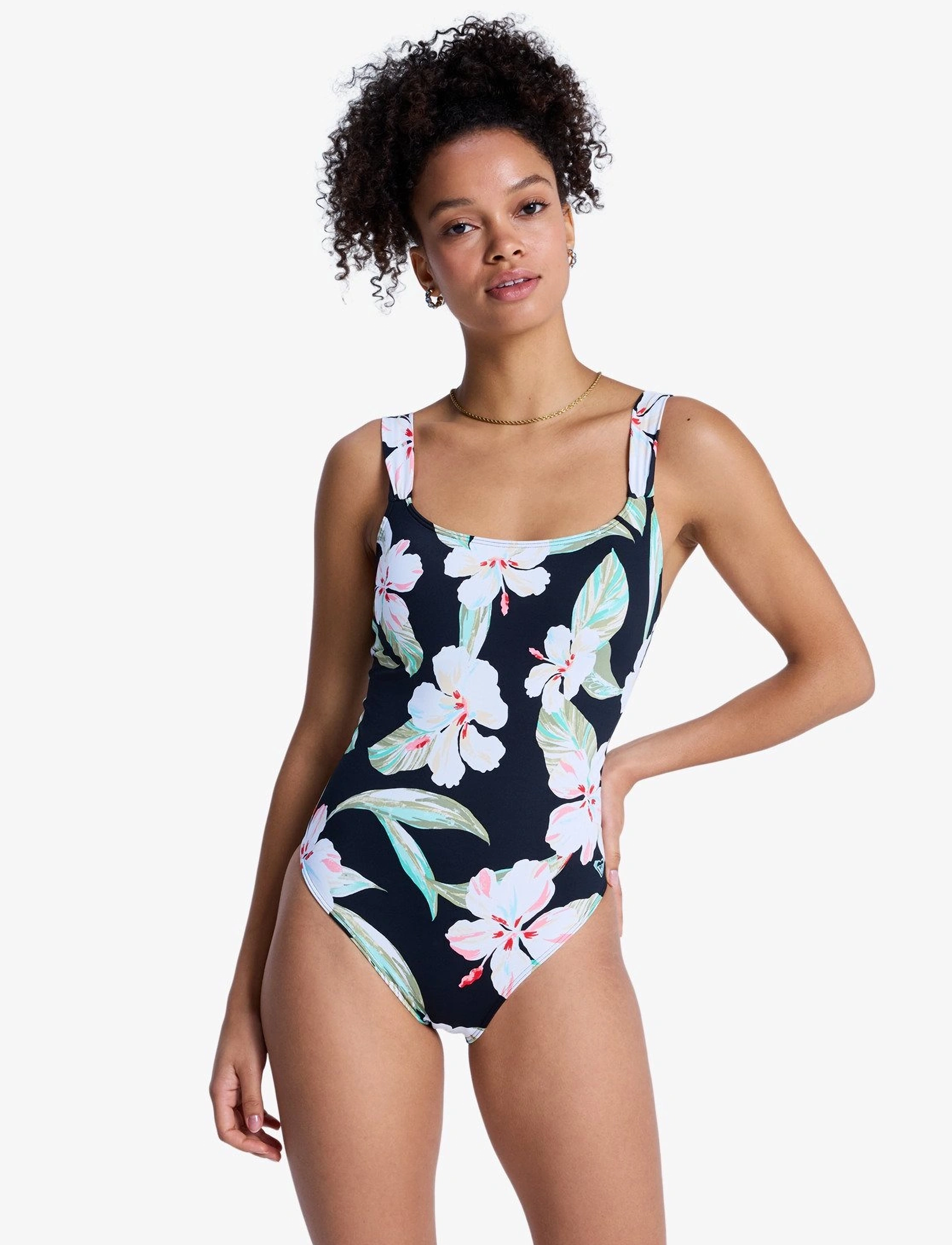 Roxy Pt Essentials One Piece, S, Multi/patterned, Sport Badetøj > Sport Swimsuits, Dame