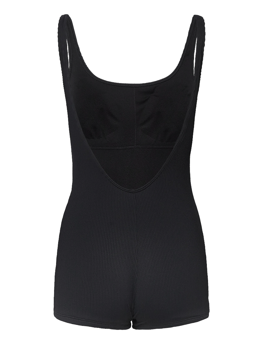 Roxy - ROXY LOVE BOYLEG ONE PIECE - sportiga badkläder - anthracite - 2