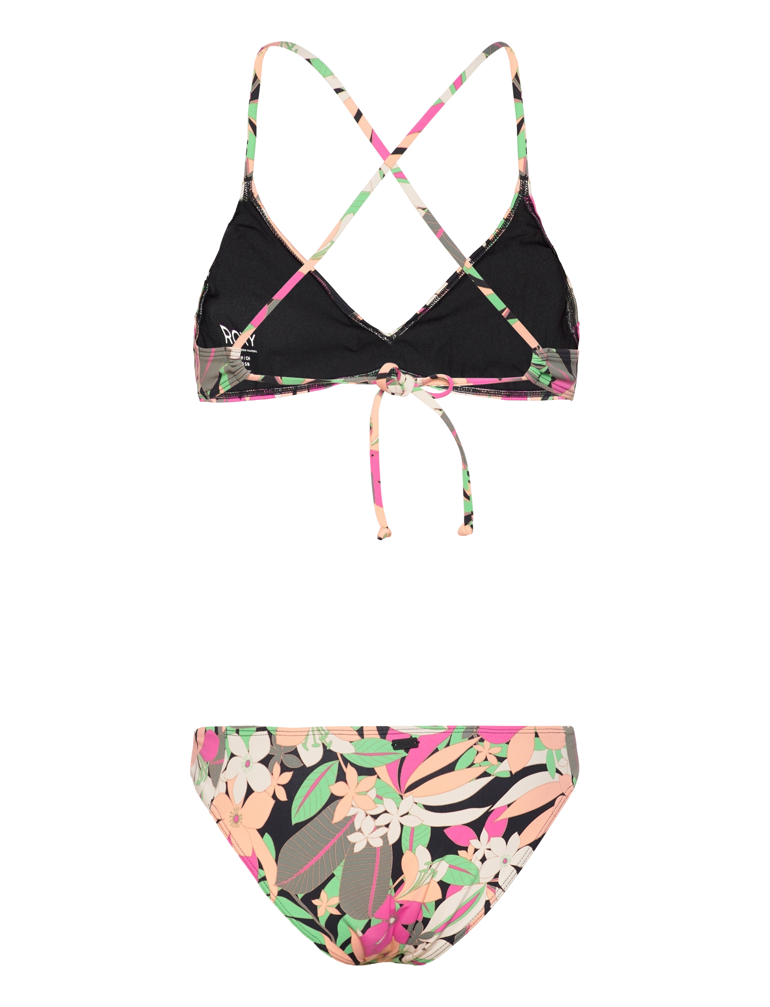 Roxy - PT BEACH CLASSICS ATHLETIC SET - anthracite palm song s - 2