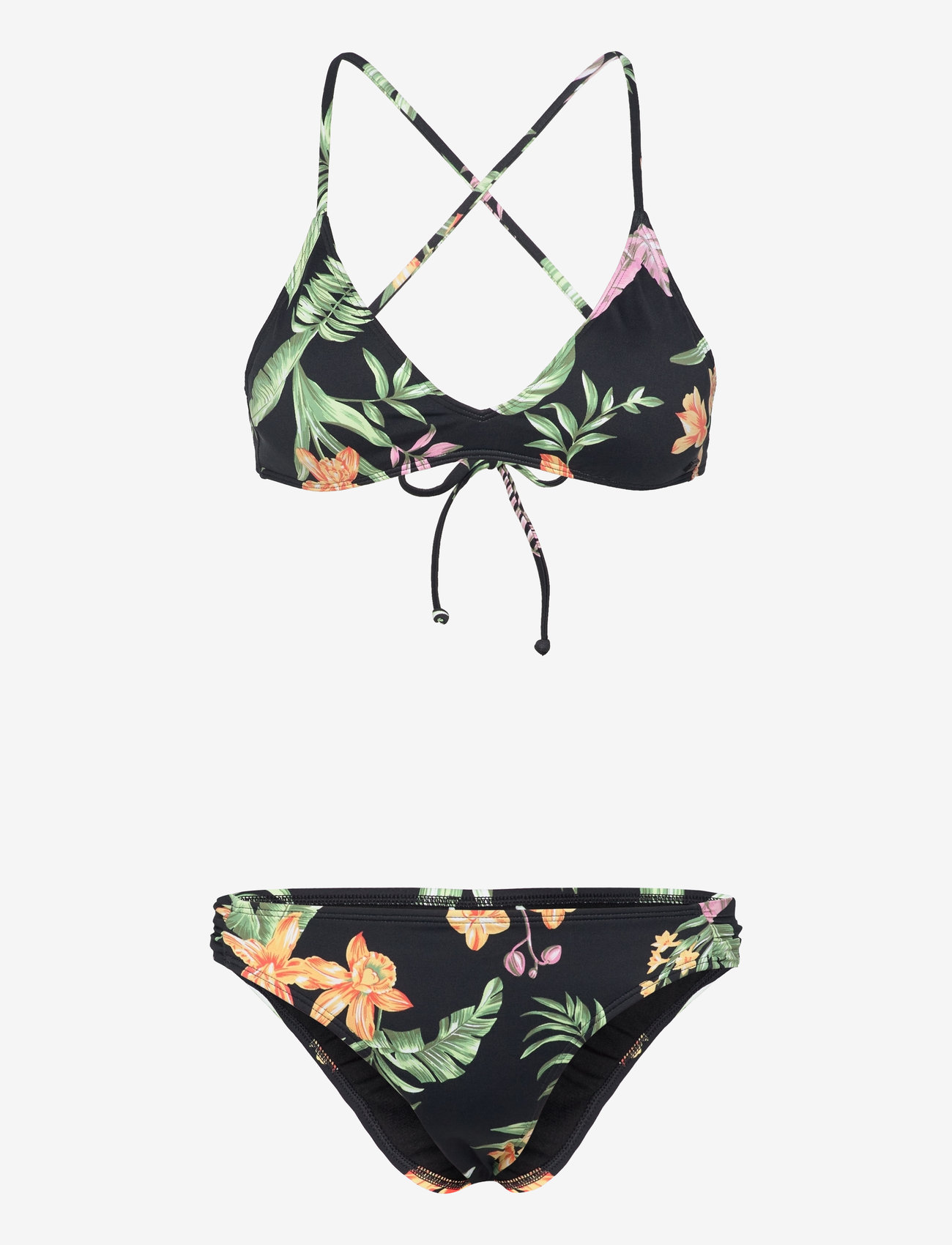 Roxy - PT BEACH CLASSICS STRAPPY SET2 - anthracite island escape - 0