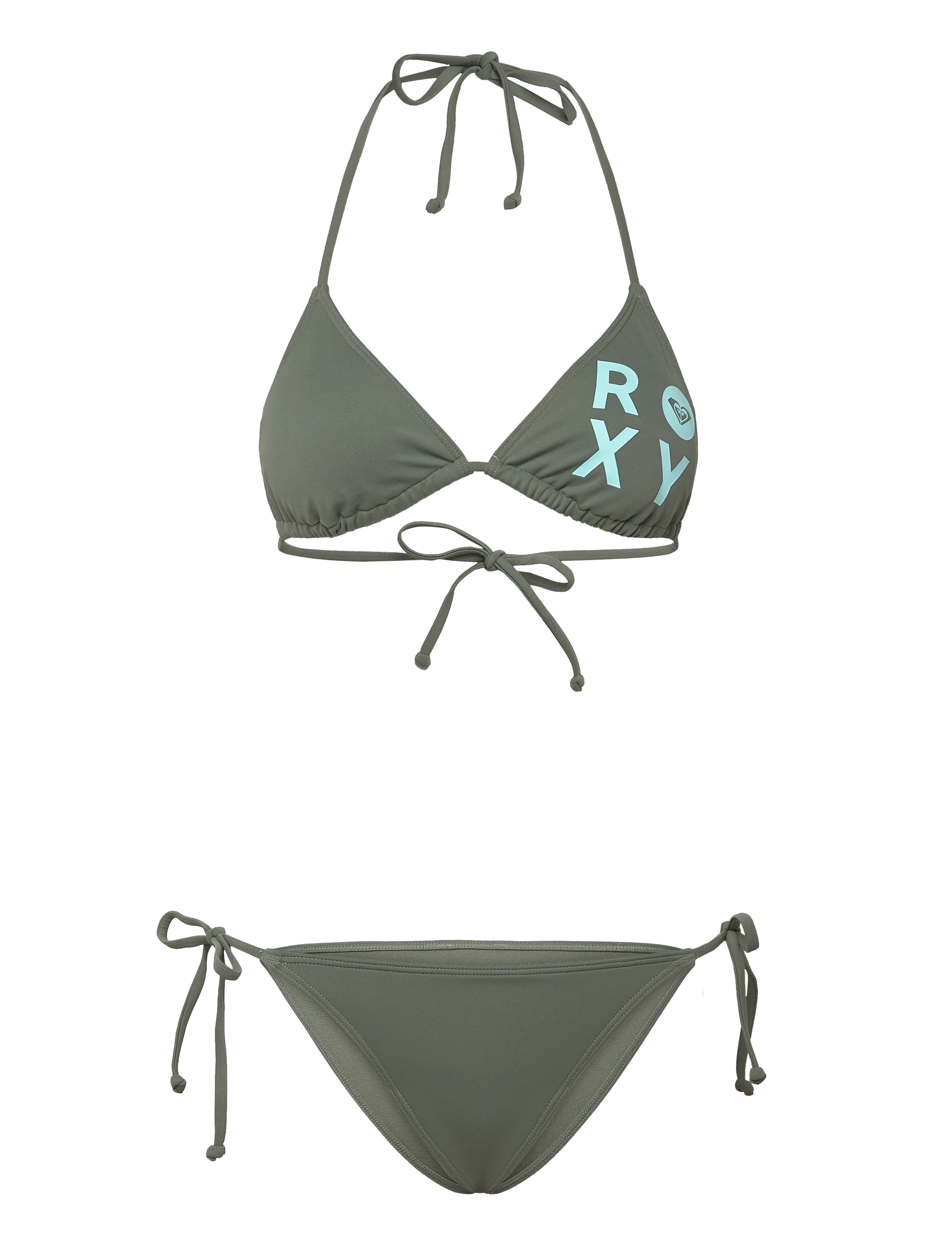 Roxy SD ESSENTIALS TIKI CLASSIC TS - Bikinis - AGAVE GREEN / khaki/green