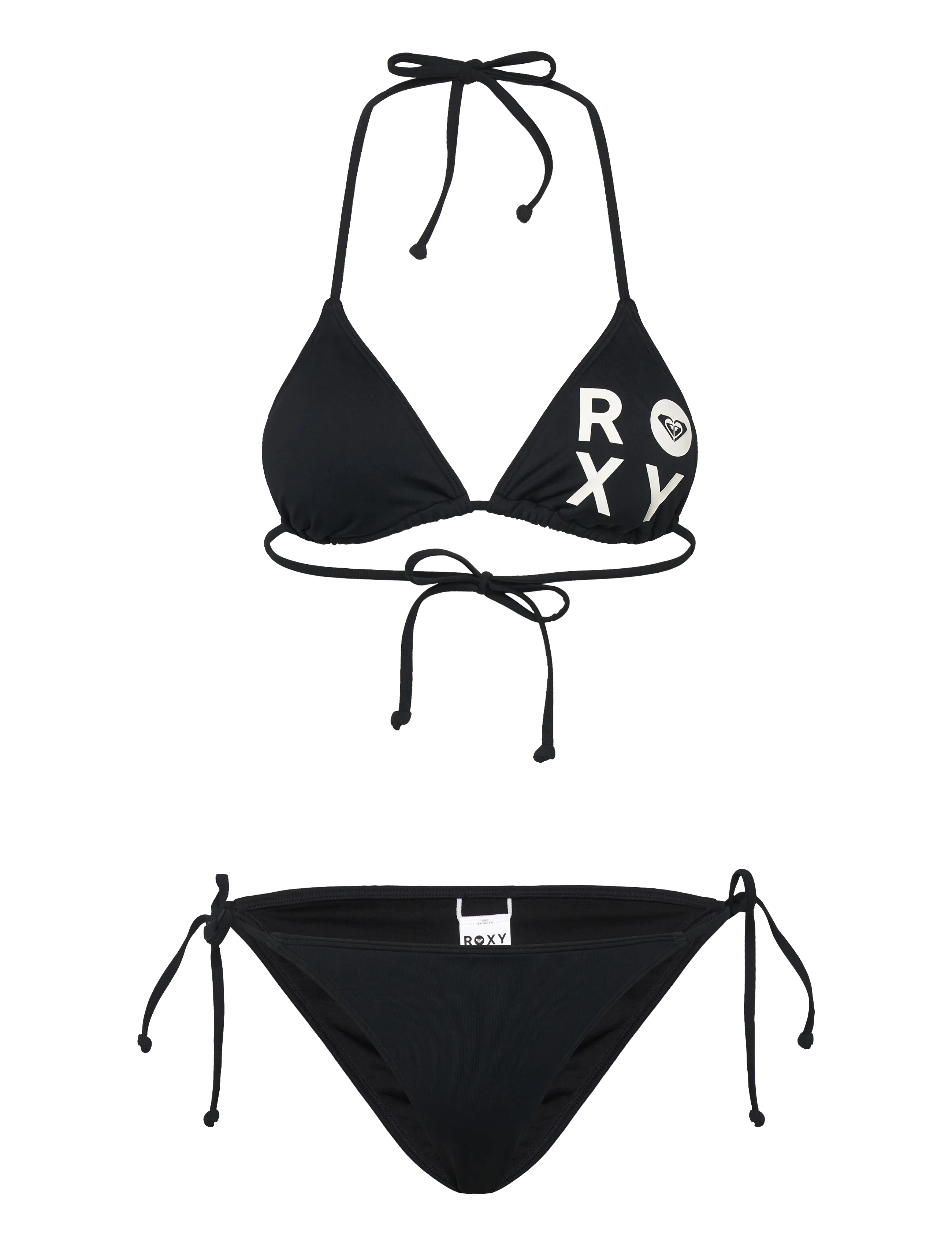 Roxy SD ESSENTIALS TIKI CLASSIC TS - Bikinis - ANTHRACITE / black