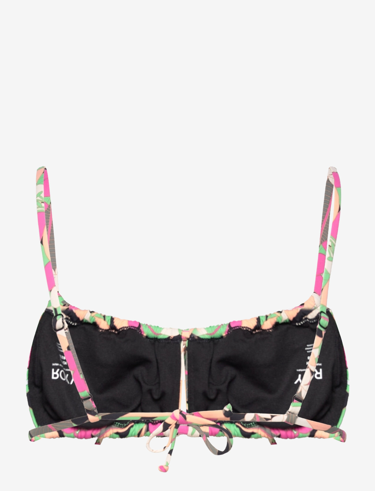 Roxy - PT BEACH CLASSICS ADJ BRALETTE - lowest prices - anthracite palm song s - 1