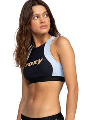 Roxy - ROXY ACTIVE CROP TOP SD - bikinien bandeauyläosat - anthracite - 4