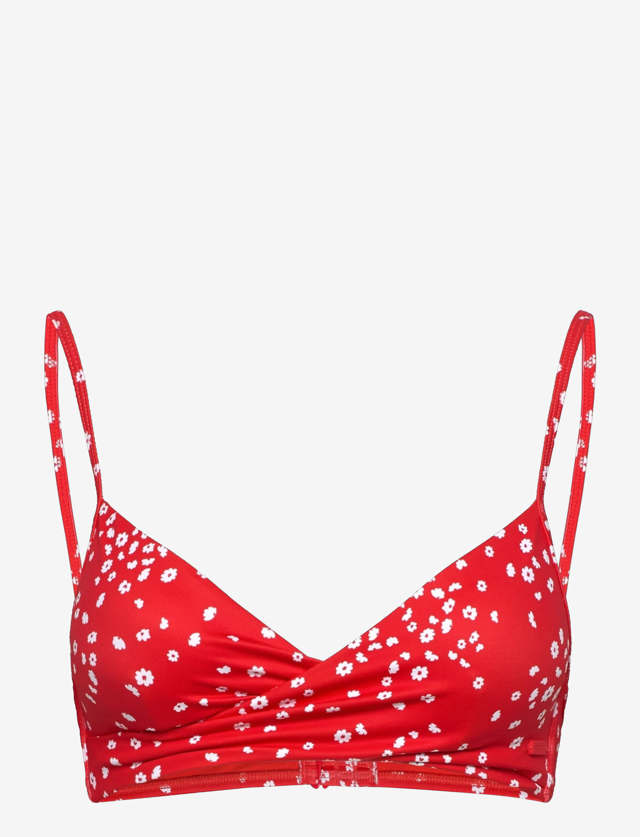 Roxy - PT BEACH CLASSICS WRAP BRA - laveste priser - poppy red dancing ditsy swim - 0