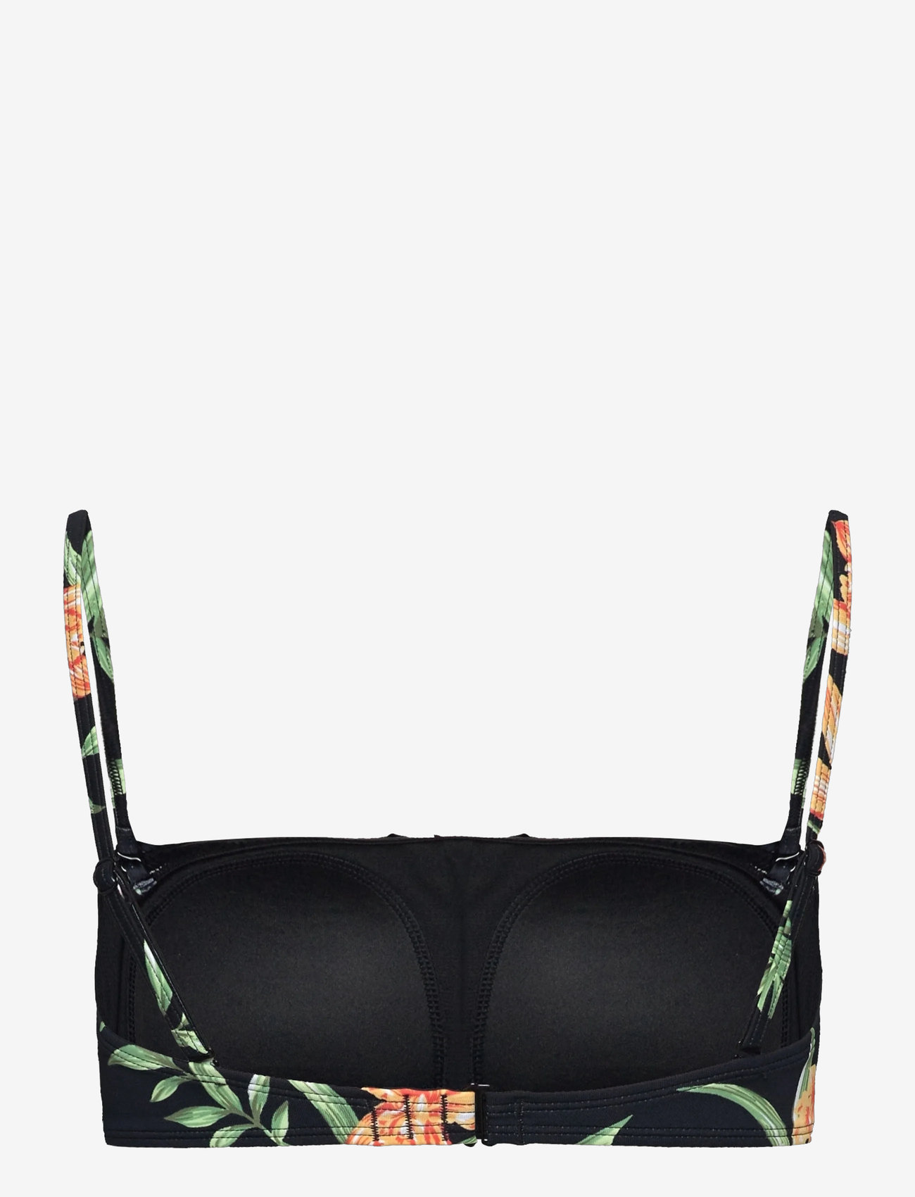 Roxy - PT BEACH CLASSICS BANDEAU - anthracite island escape - 1