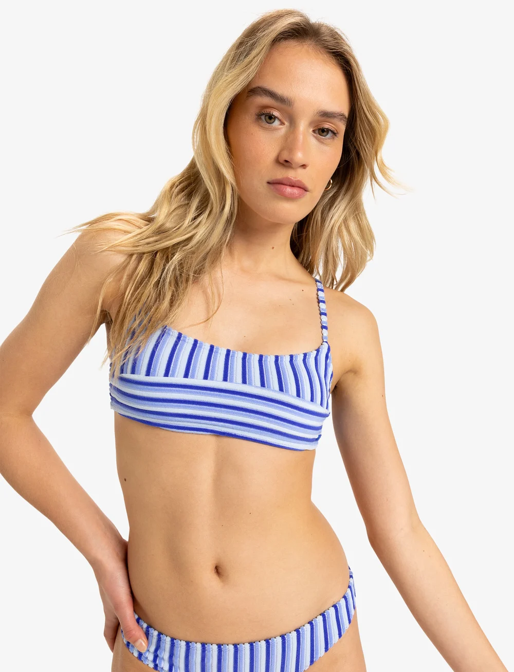 Roxy - PARTY WAVE BRALETTE - sportlikud ujumisriided - dazzling blue - 0