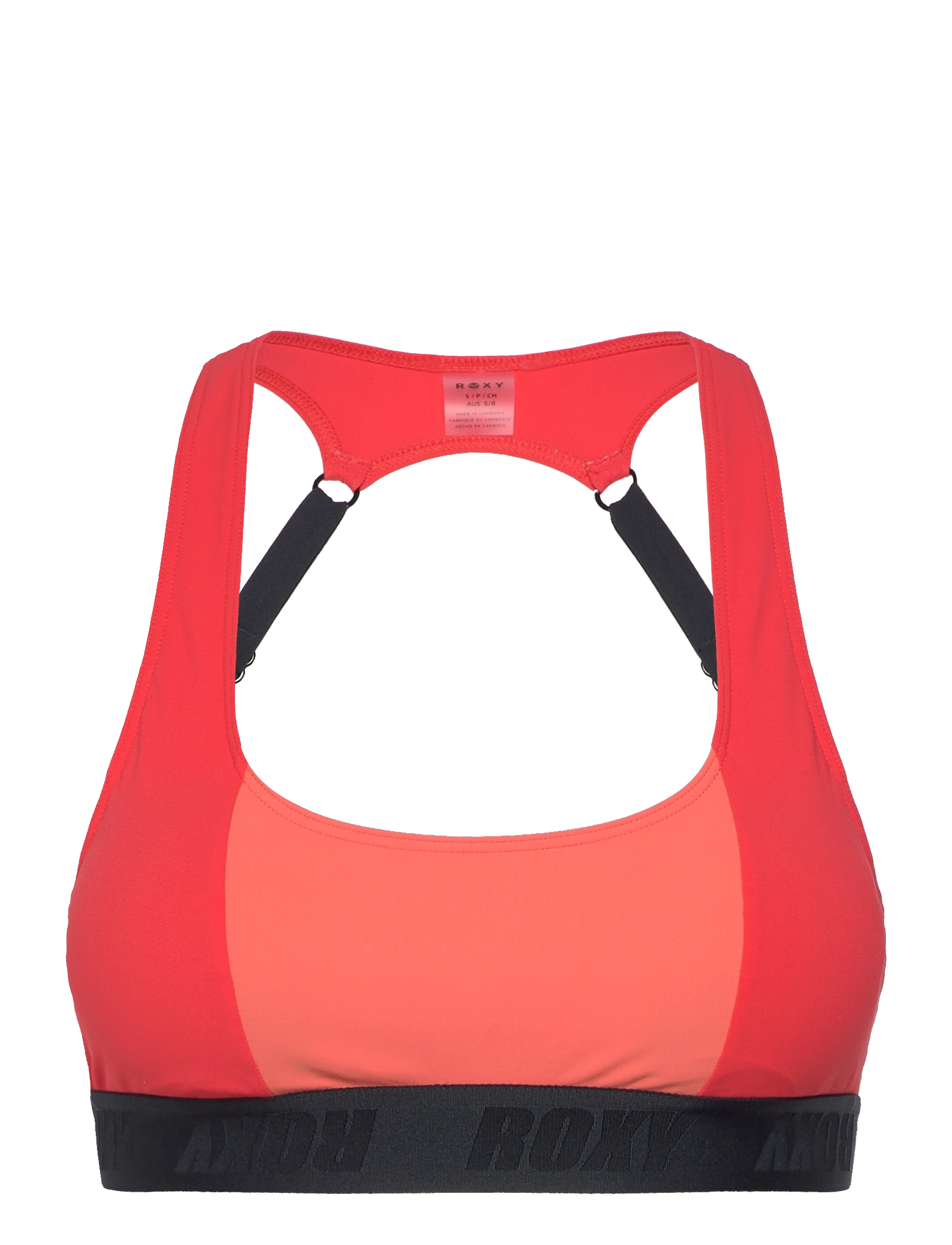 ROXY Roxy Active Colorblock Oberteil Rot - L - Damen