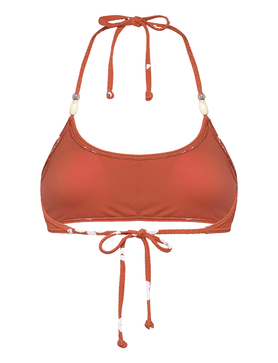 Roxy - HAZY DAYS BRALETTE - sport-bademode - ginger spice flores - 2