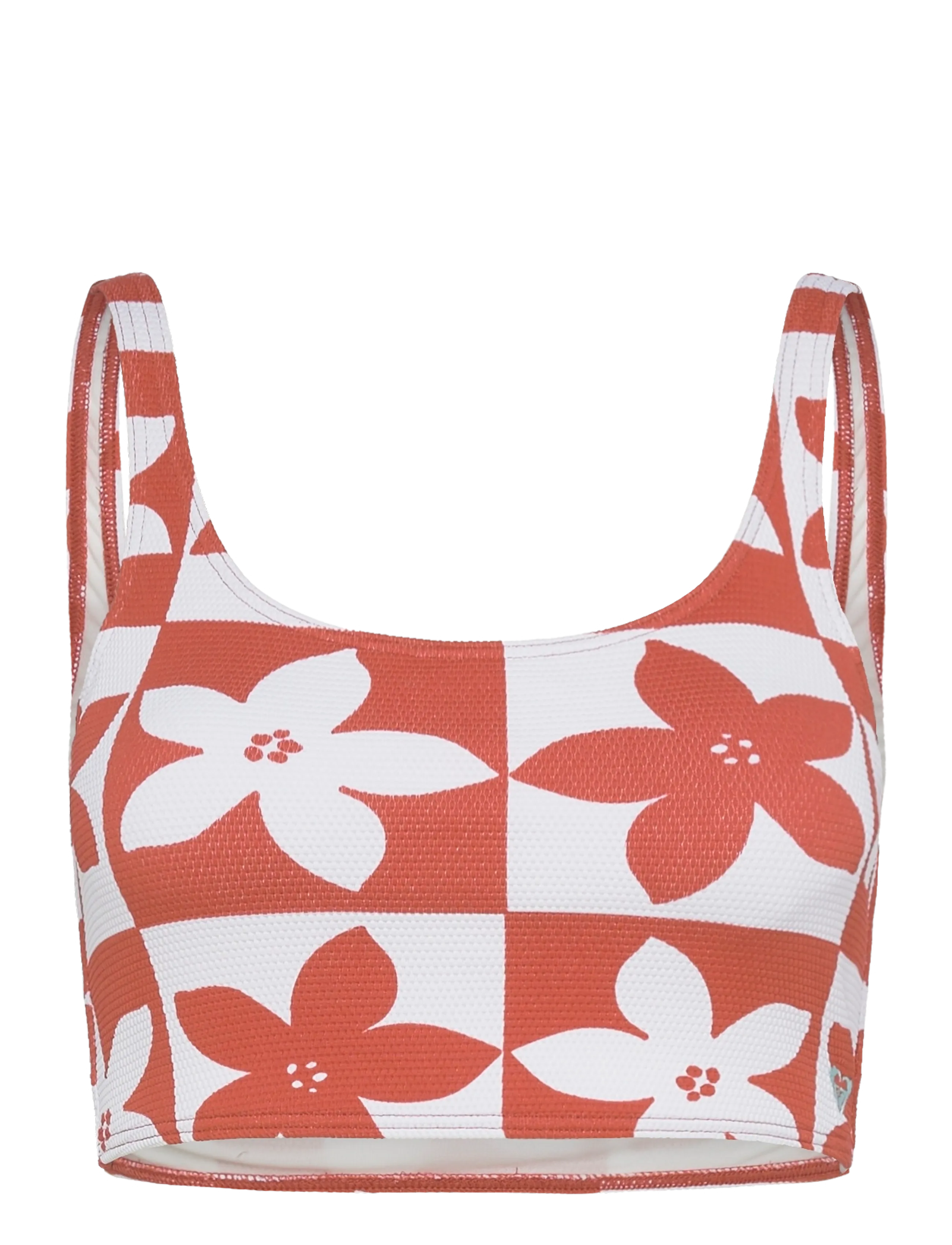Roxy HAZY DAYS TANK TOP - Bikinis - GINGER SPICE FLORA / orange