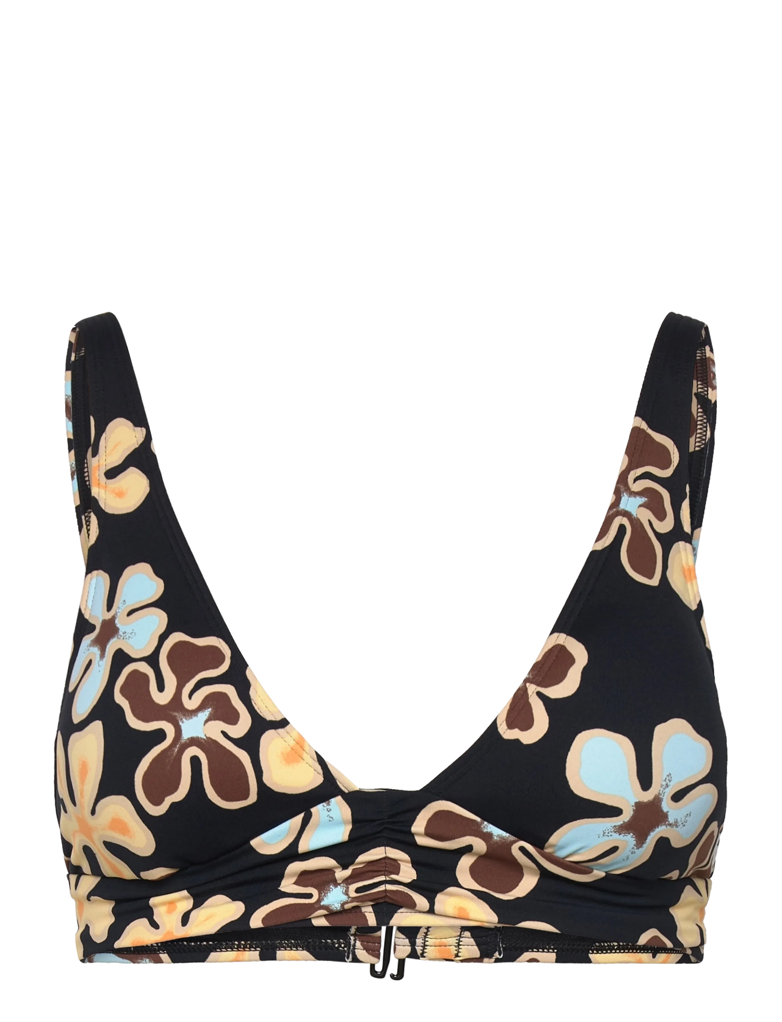 Roxy NOSTALGIC FEELS ELONGATED TRI - Bikinis - ANTHRACITE NOSTALGIC FEELS FUL / black