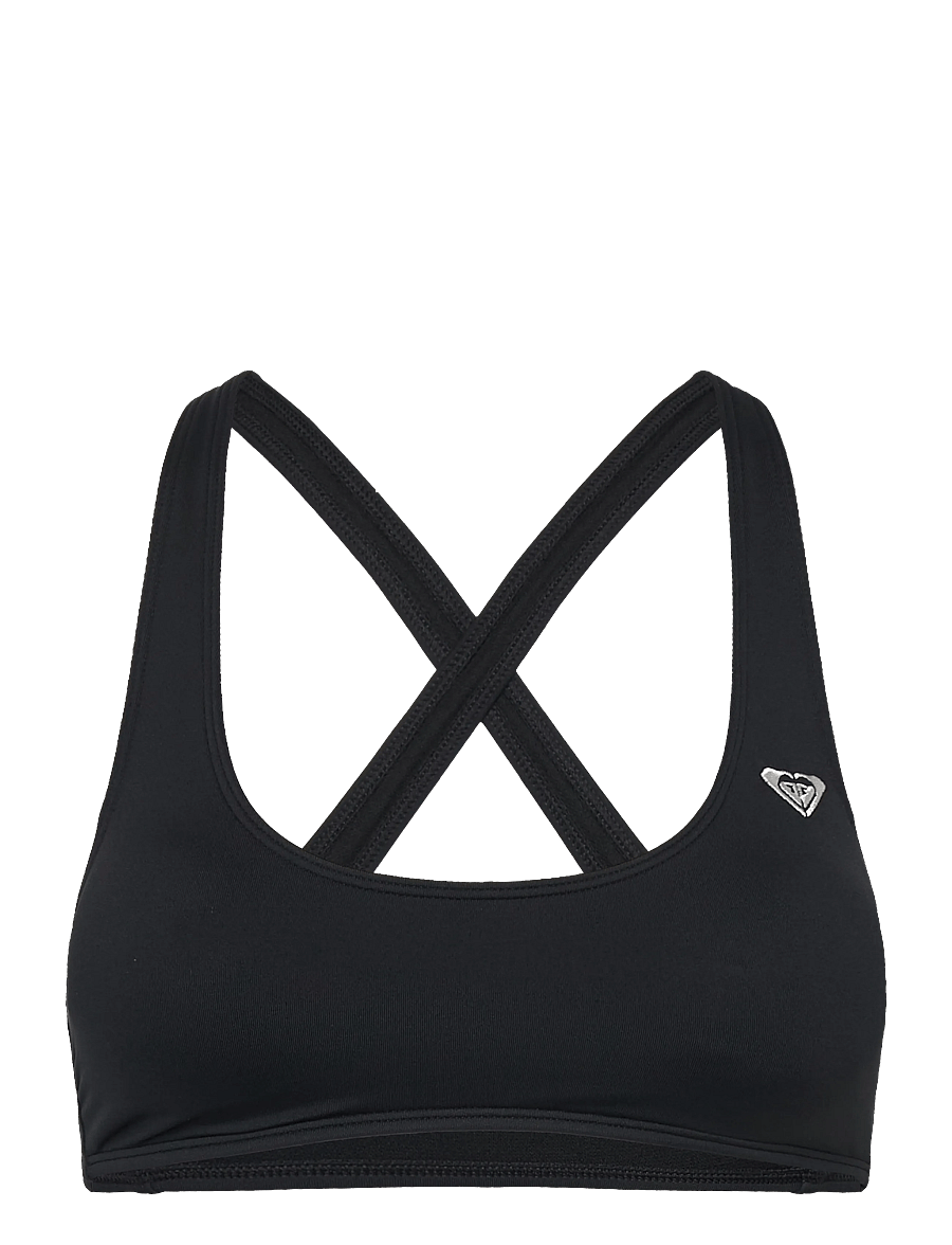 Roxy - SD ESSENTIALS ATHLETIC BRA - sport brjóstahaldarar - anthracite - 1