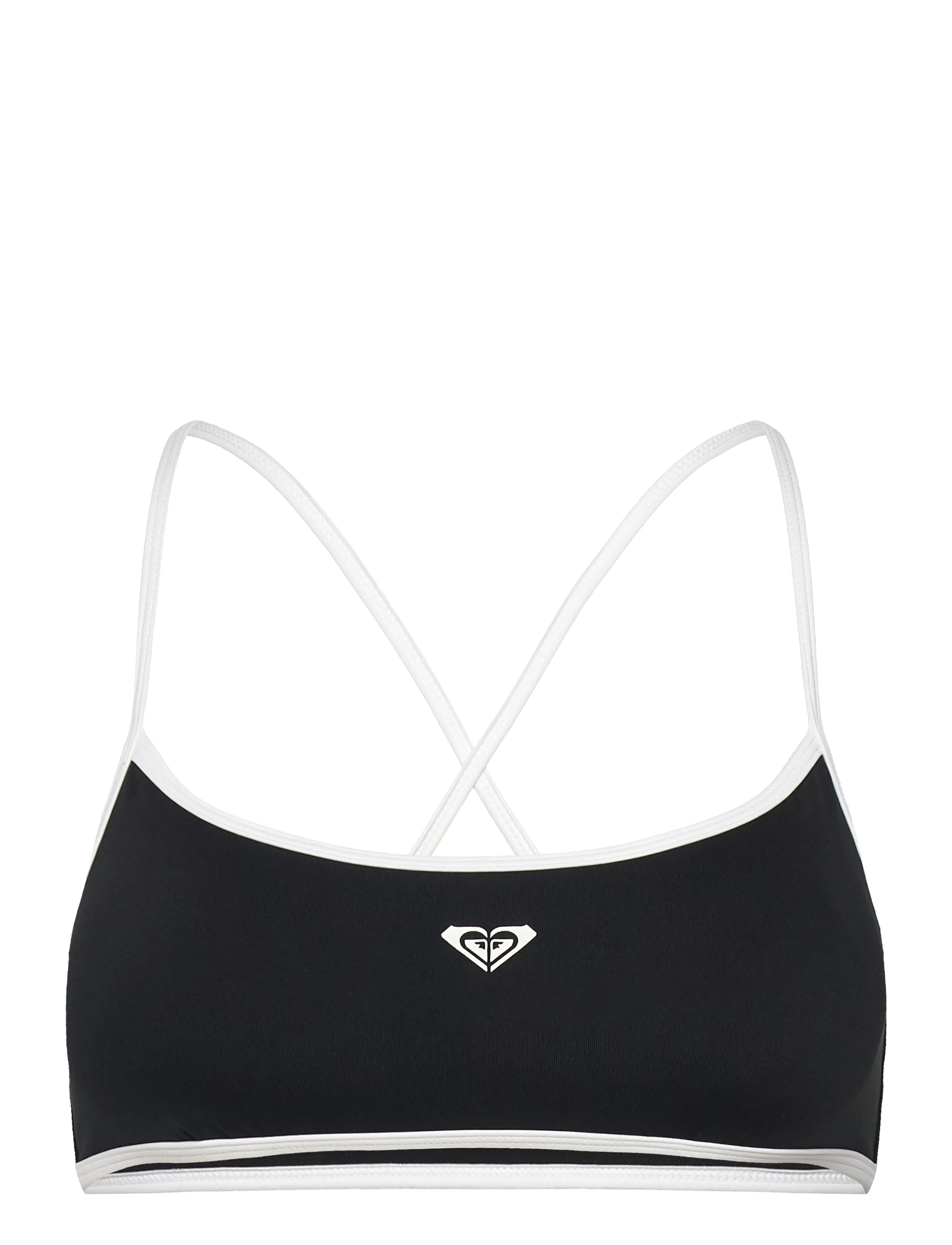 Roxy THE RETRO ESSENTIALS BRALETTE - Bikinis - ANTHRACITE / black