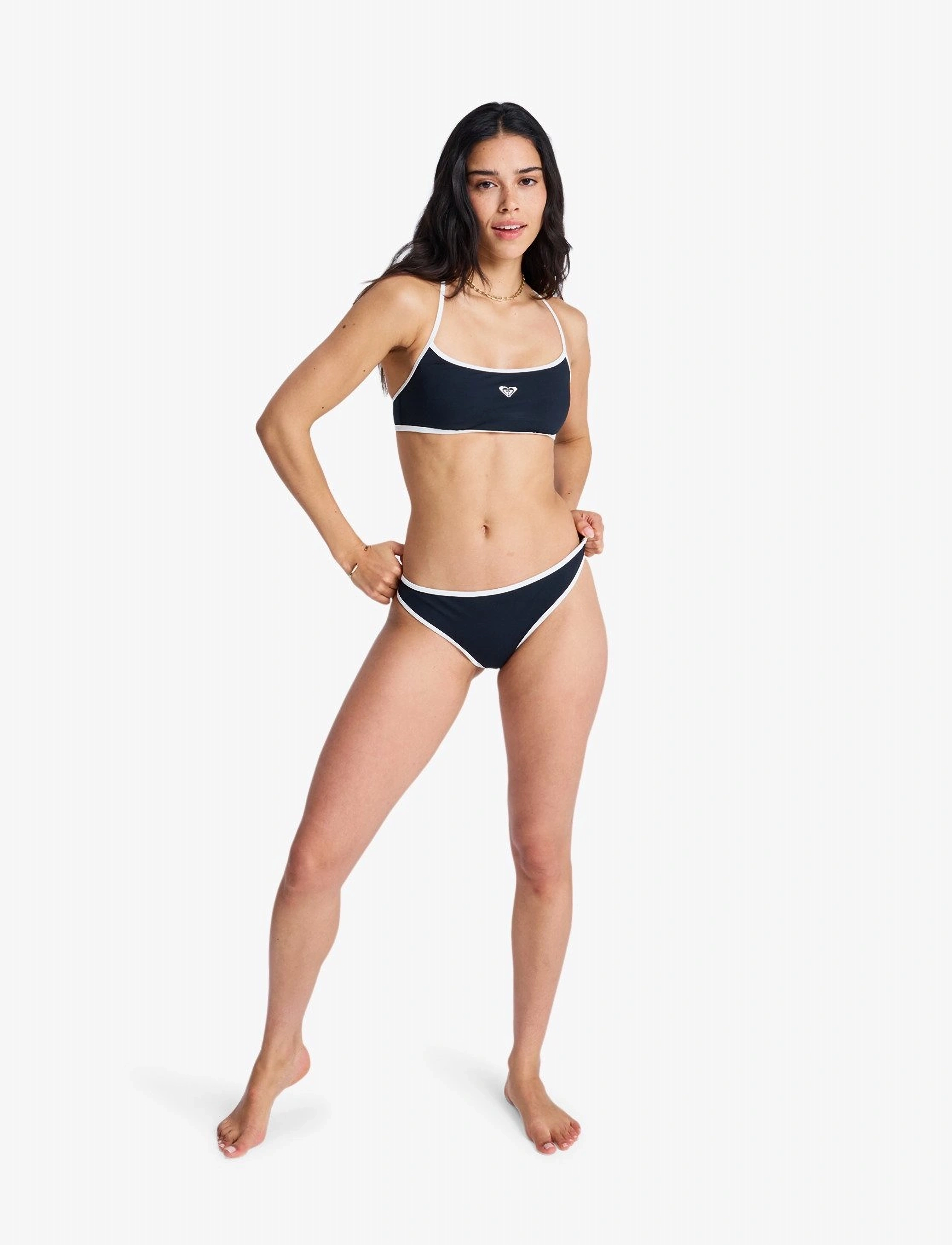 Roxy - THE RETRO ESSENTIALS BRALETTE - bikinis - anthracite - 4
