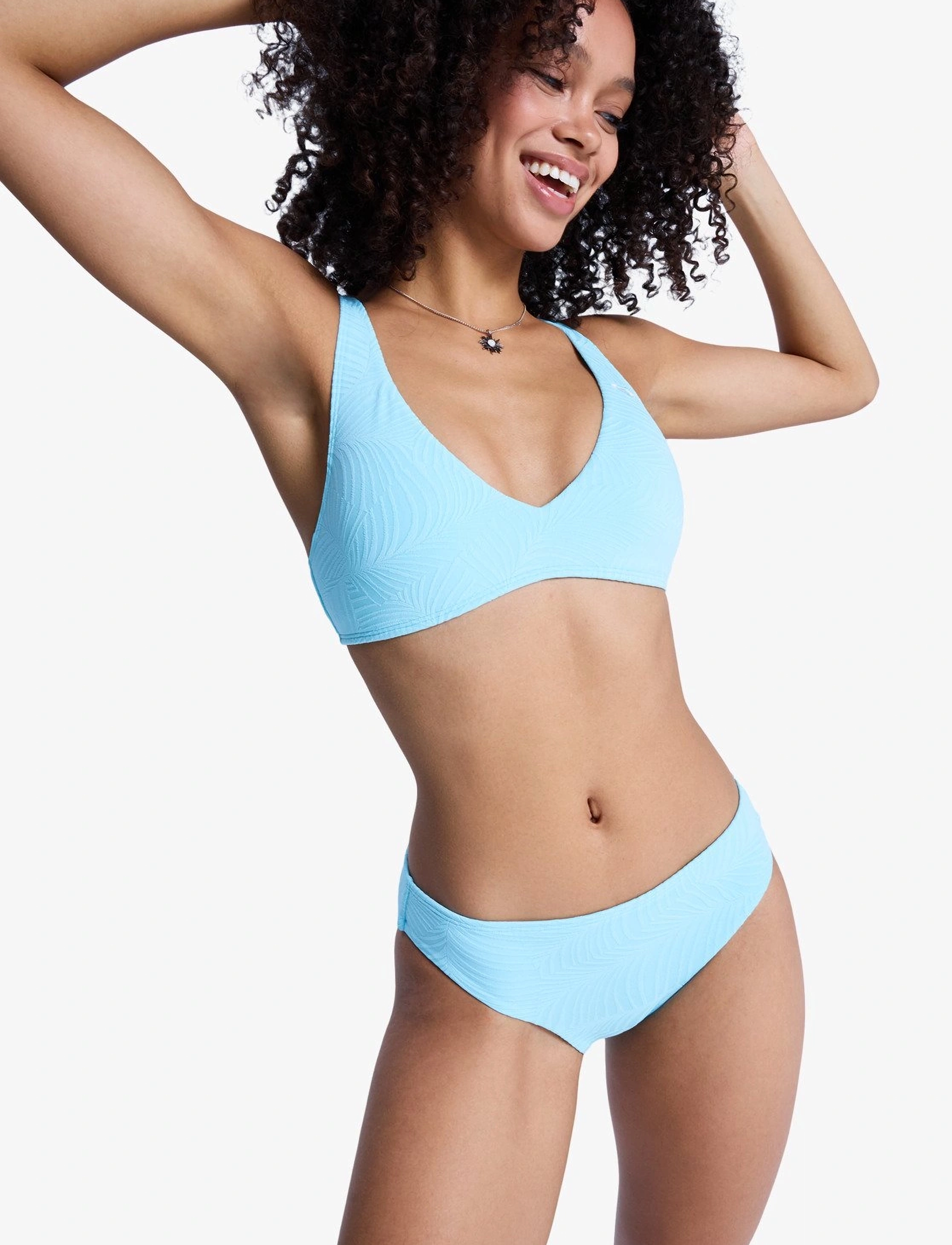 Roxy - ROXY PALM DREAMS ELONGATED TRI - bikinier - tanager turquoise - 5