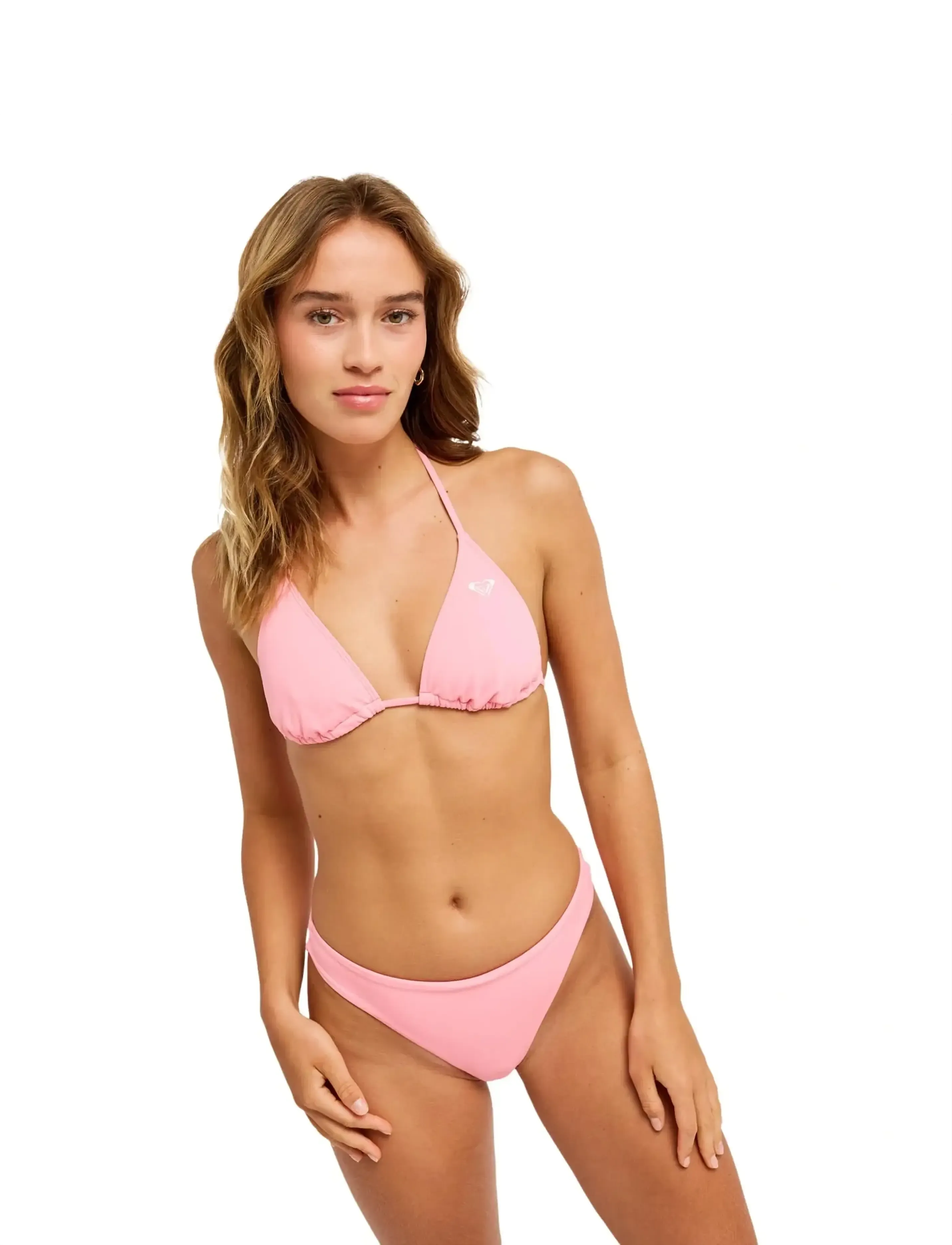Roxy Sd Essentials Tiki Tri, Kvinder, Trekant Bikini Top, Pink, Str: S