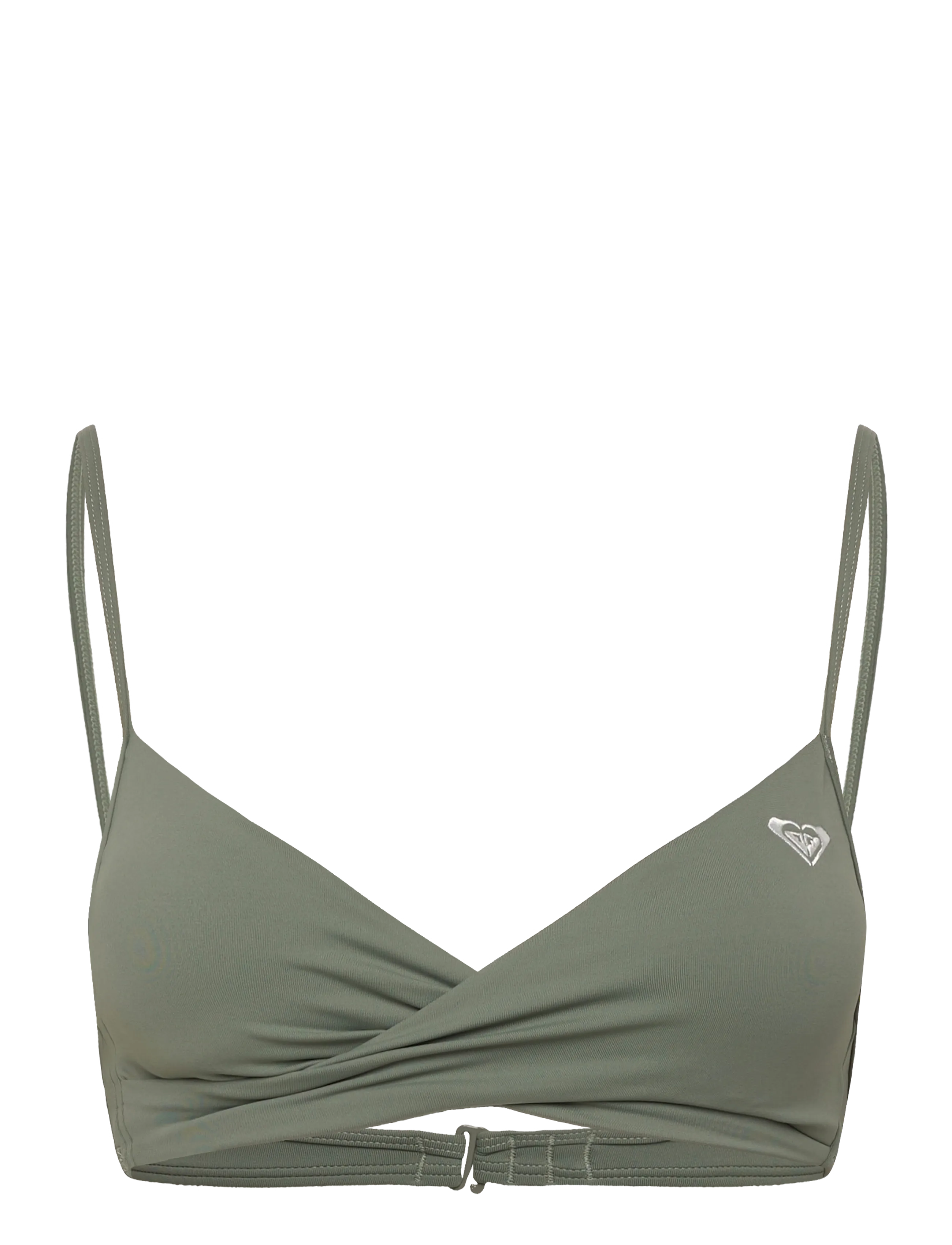 Roxy SD ESSENTIALS WRAP BRA - Bikinis - AGAVE GREEN / khaki/green