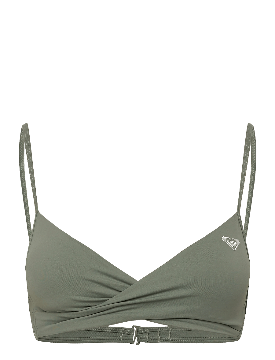 Roxy - SD ESSENTIALS WRAP BRA - urheilu-uima-asut - agave green - 1