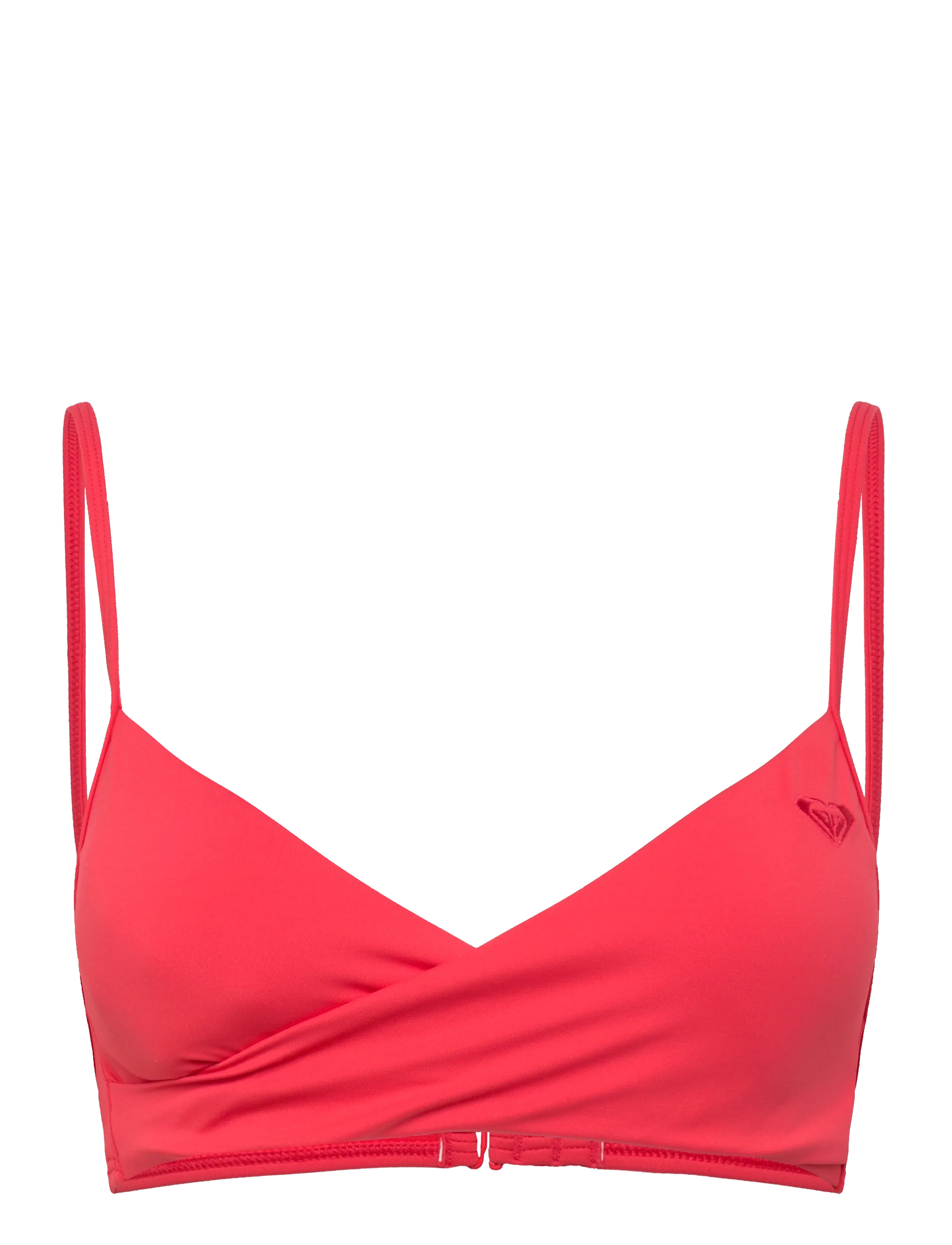 Roxy SD ESSENTIALS WRAP BRA - Bikinis - HIBISCUS / coral