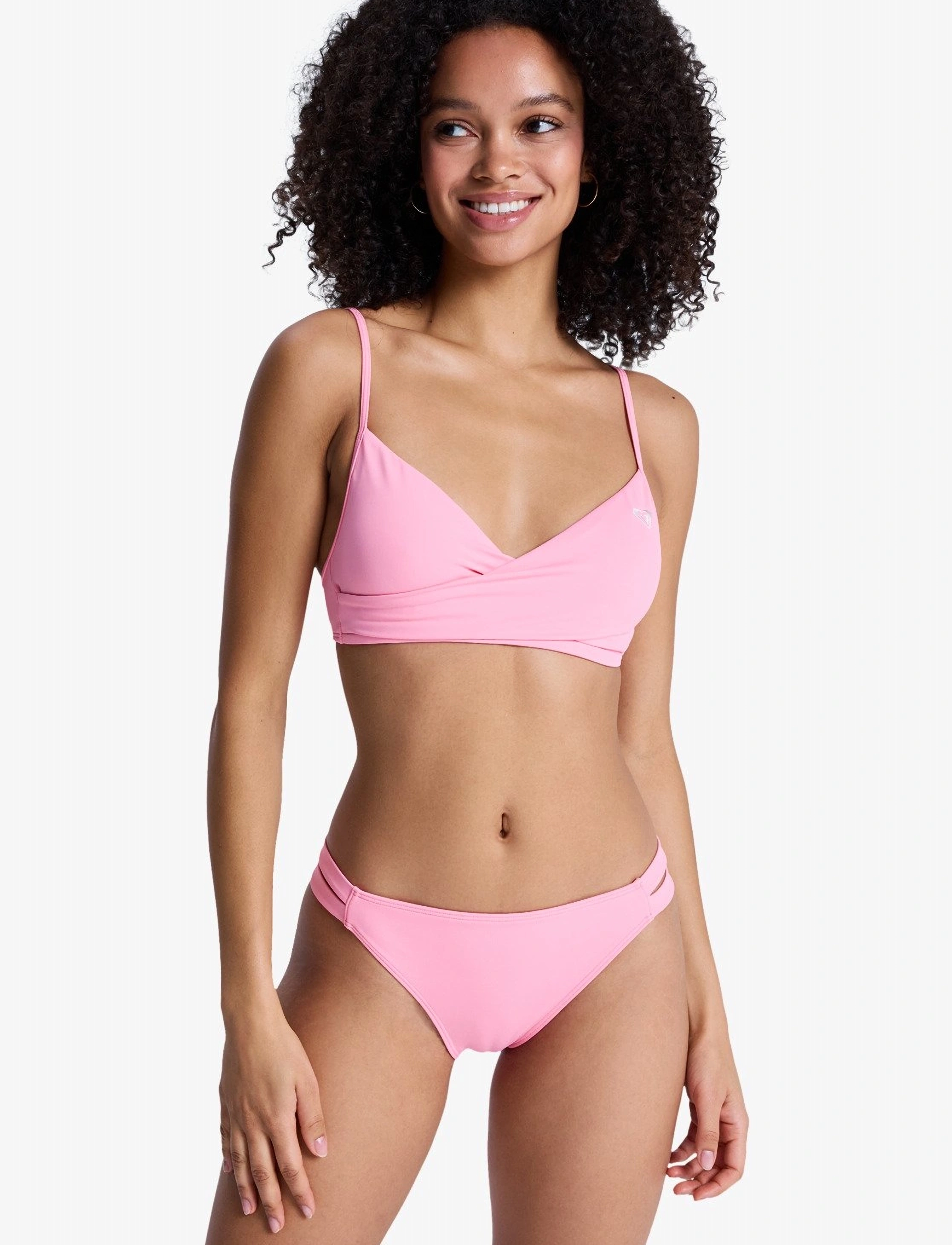 Roxy Sd Essentials Wrap Bra, Kvinder, Wrap BH, Pink, Str: S