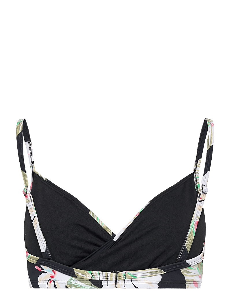 Roxy - PT ESSENTIALS WRAP BRA - sportsbadetøj - anthracite spring charming - 2