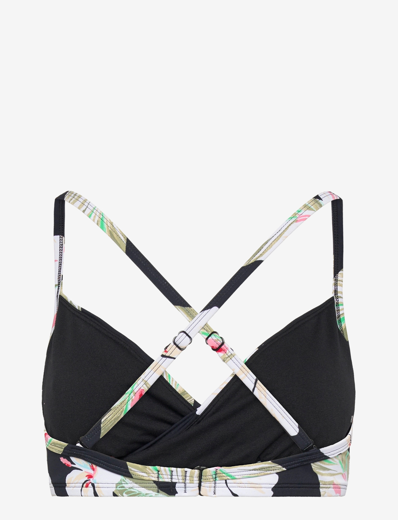 Roxy - PT ESSENTIALS WRAP BRA - die niedrigsten preise - anthracite spring charming - 3