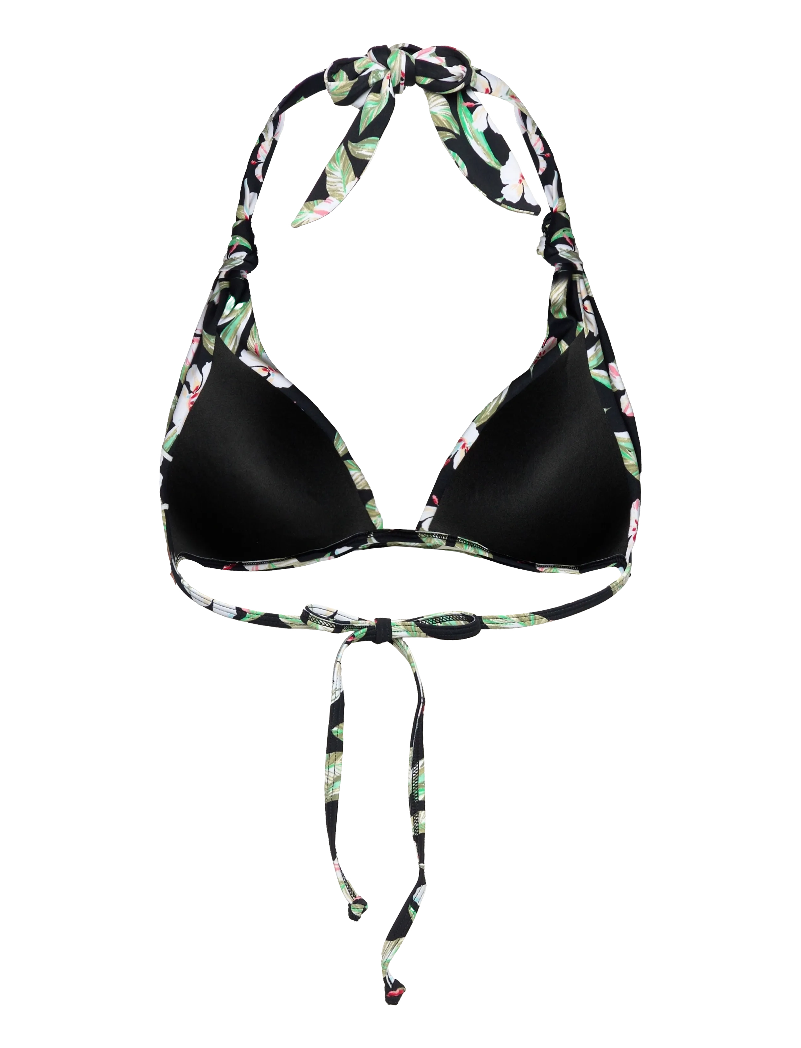 Roxy - PT ESSENTIALS MOLDED FIXED TRI - bikinis - anthracite spring charming sma - 2