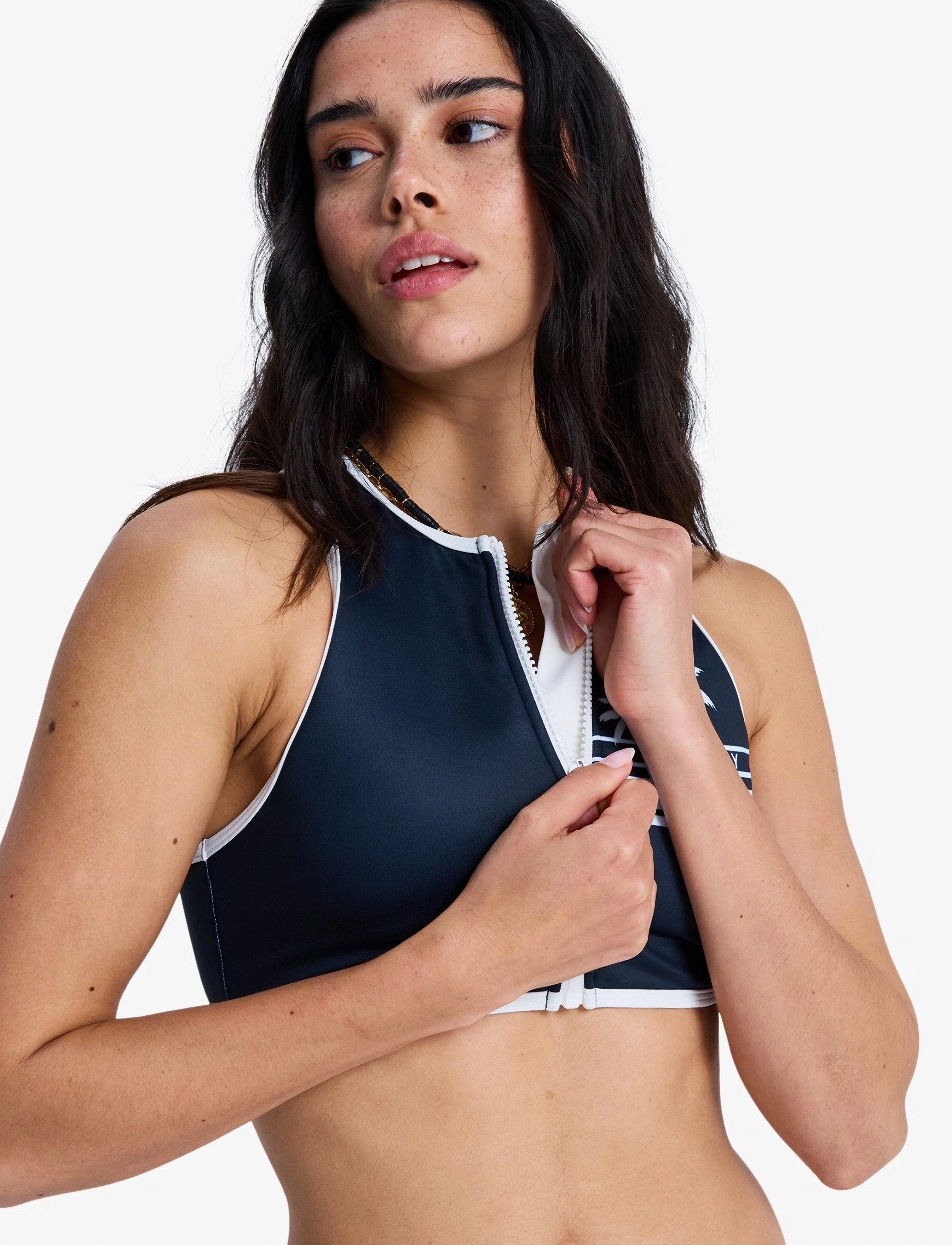ROXY The Retro Essentials Crop Top toppar & linnen dam – bild 6