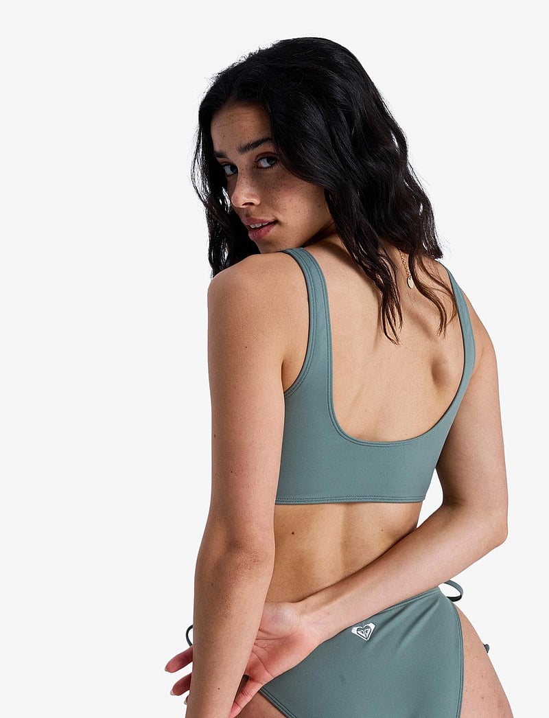 Roxy - SD ESSENTIALS BRALETTE - sportsbadetøj - agave green - 3