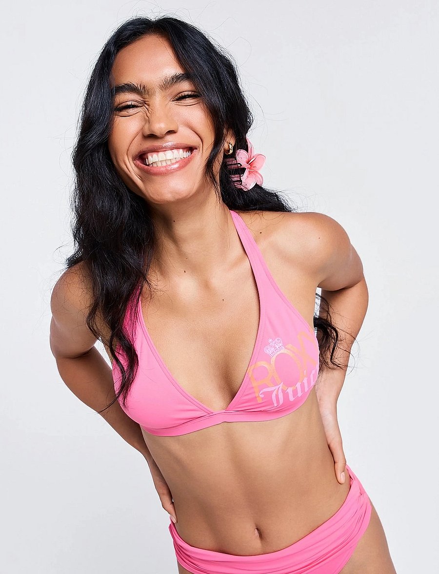 Roxy - ROXY JUICY FIXED TRI HALTER - bikini's - azalea pink - 0