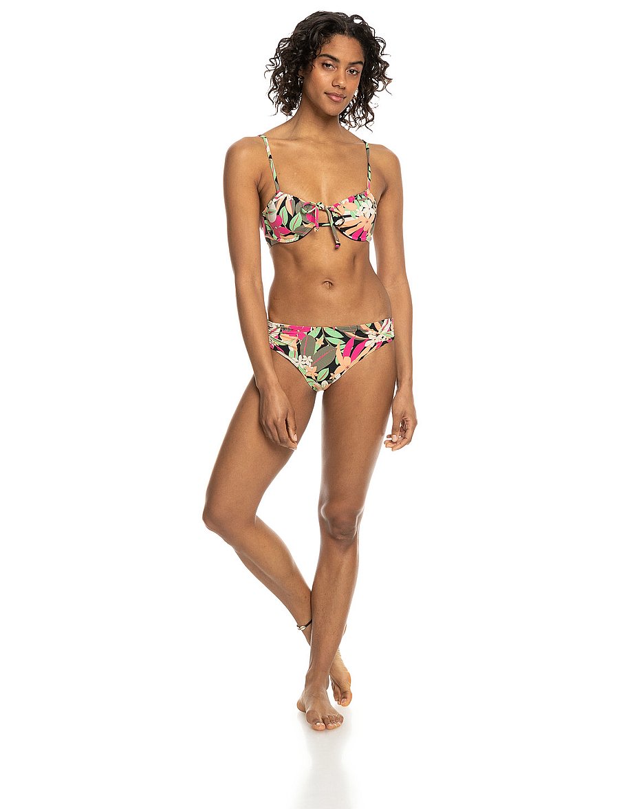 Roxy - PT BEACH CLASSICS HIPSTER - sports swimwear - anthracite palm song s - 3